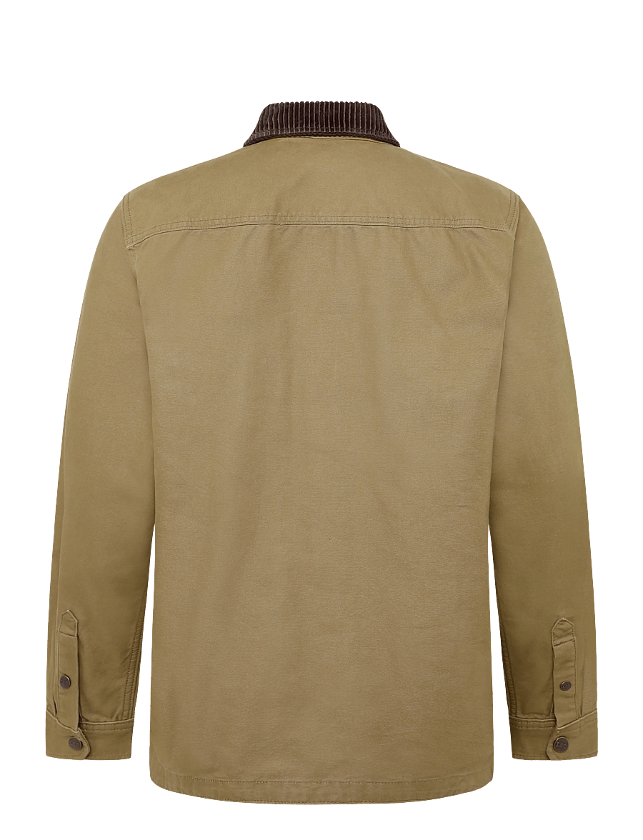 Lee Jeans - WORKWEAR OVERSHIRT - unlined denim jackets - dark khaki - 2
