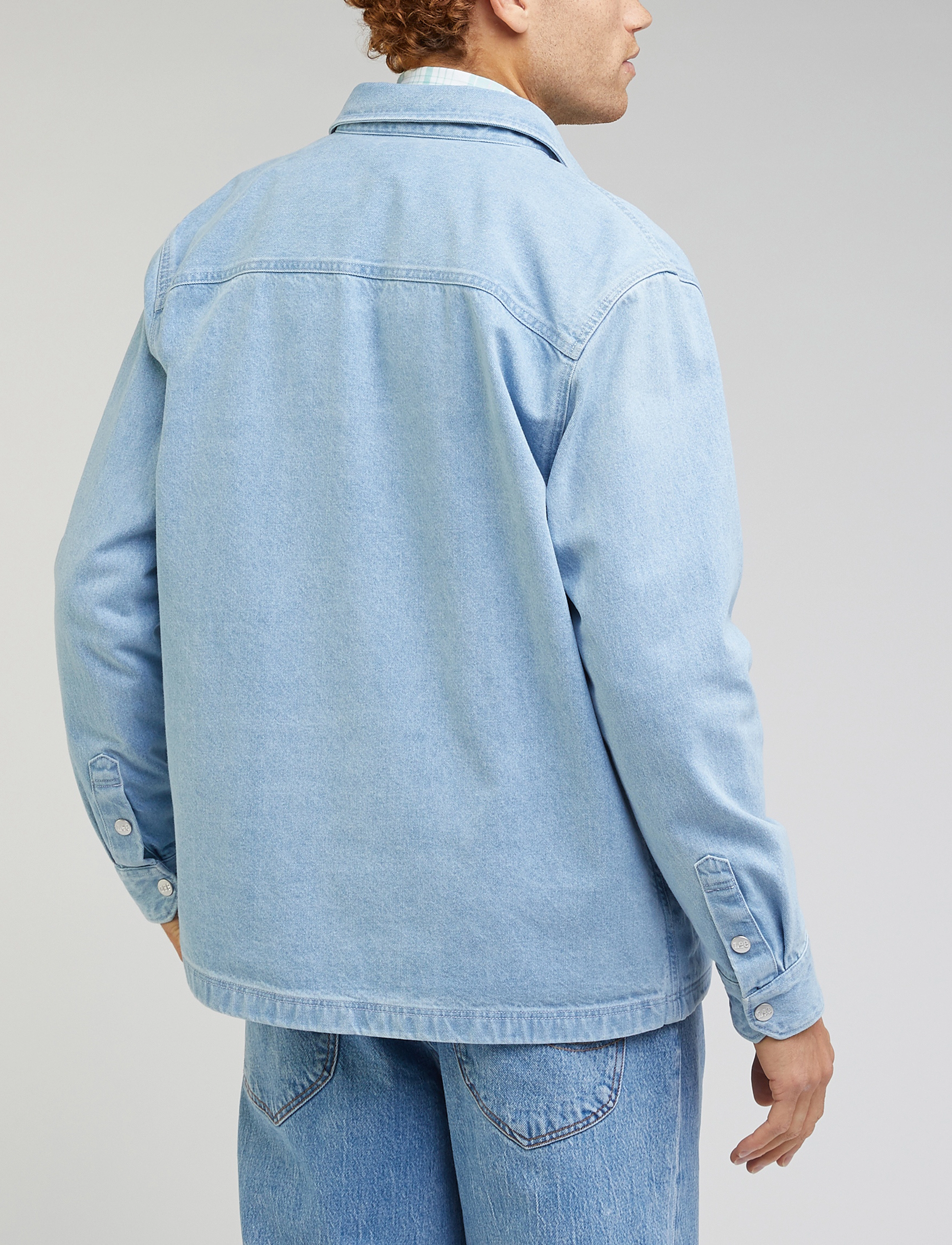 Lee Jeans - WORKWEAR OVERSHIRT - forårsjakker - indigo - 3