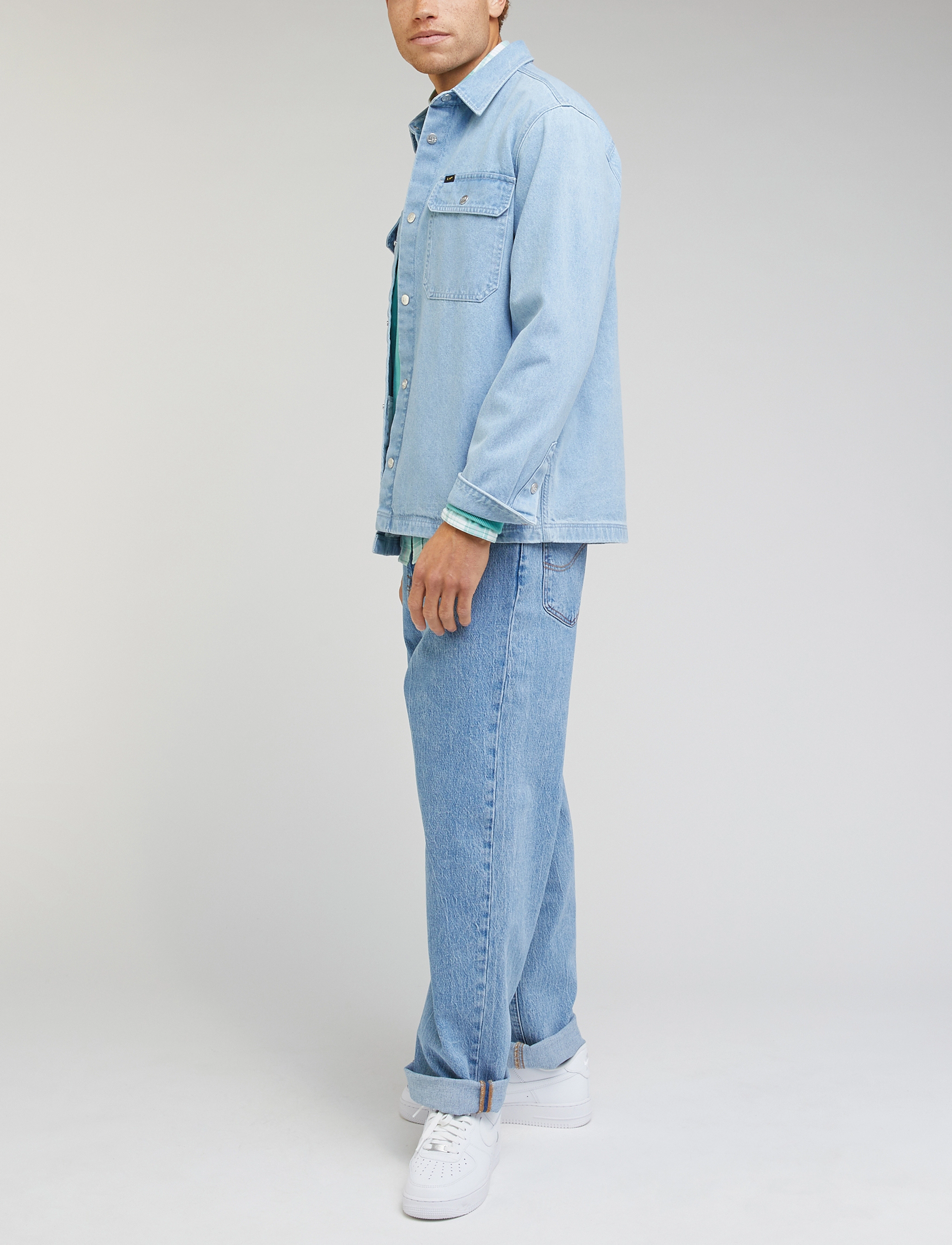 Lee Jeans - WORKWEAR OVERSHIRT - forårsjakker - indigo - 4