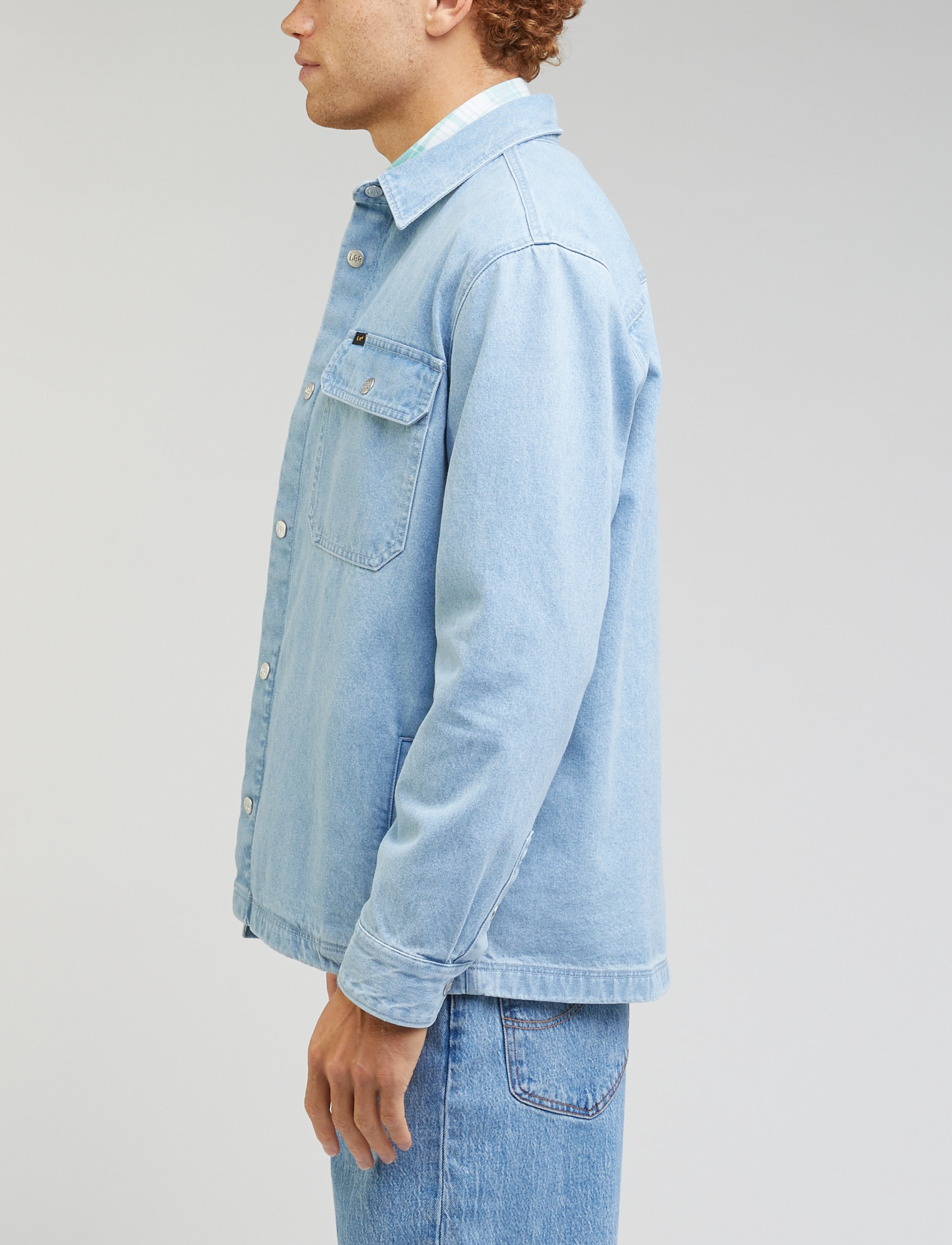 Lee Jeans - WORKWEAR OVERSHIRT - forårsjakker - indigo - 5