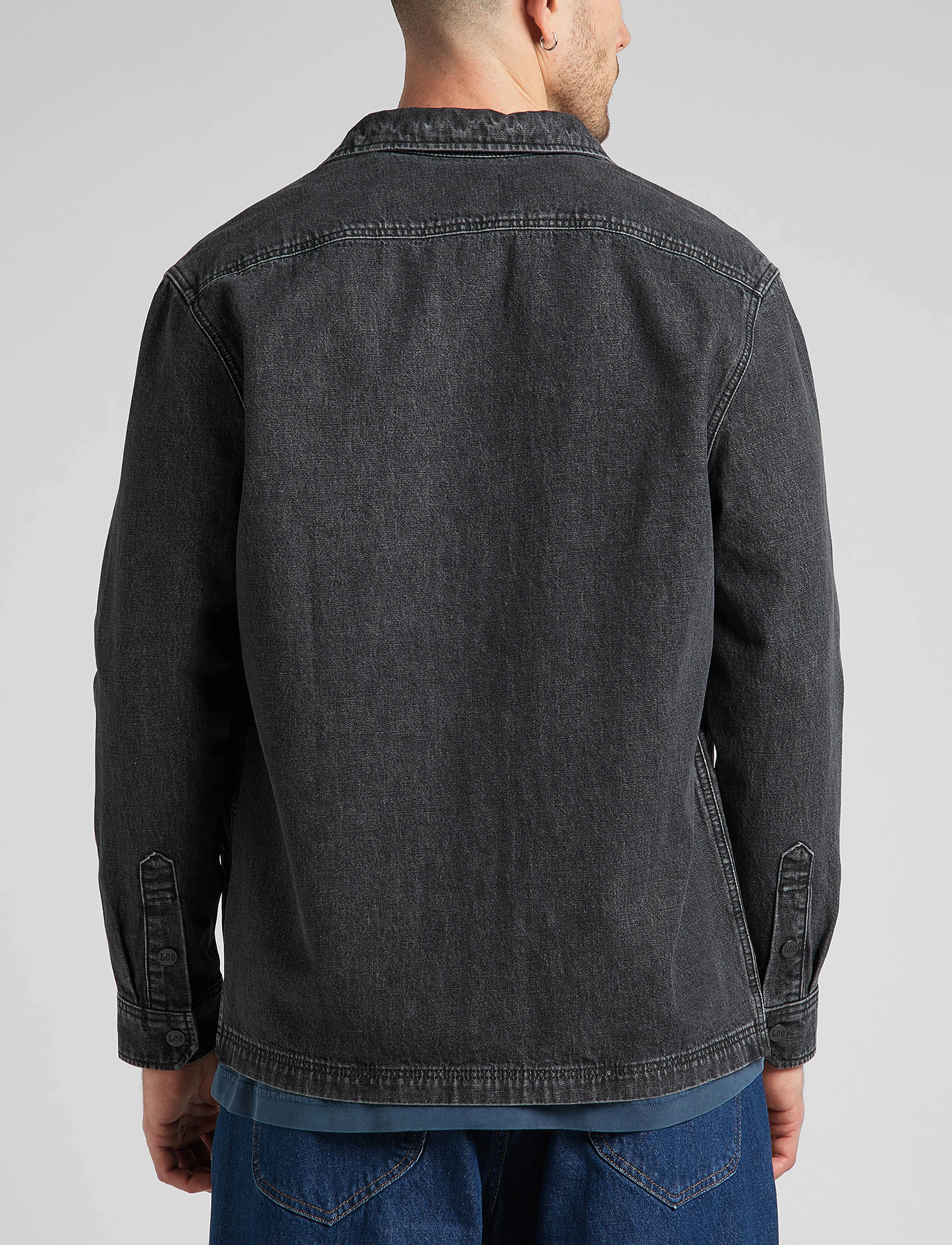 Lee Jeans - WORKWEAR OVERSHIRT - grey lush - 3