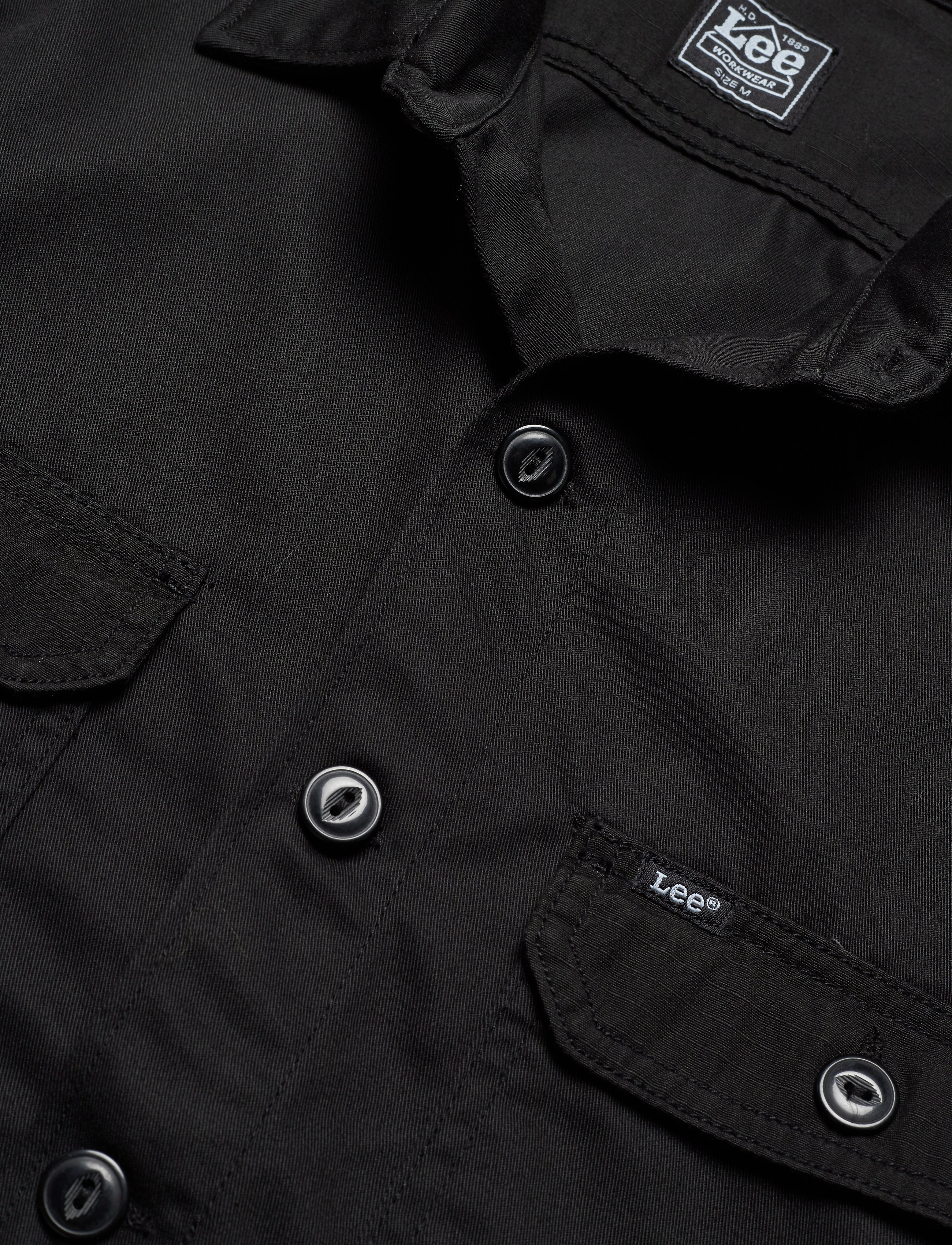 Lee Jeans - WORKWEAR OVERSHIRT - black - 2
