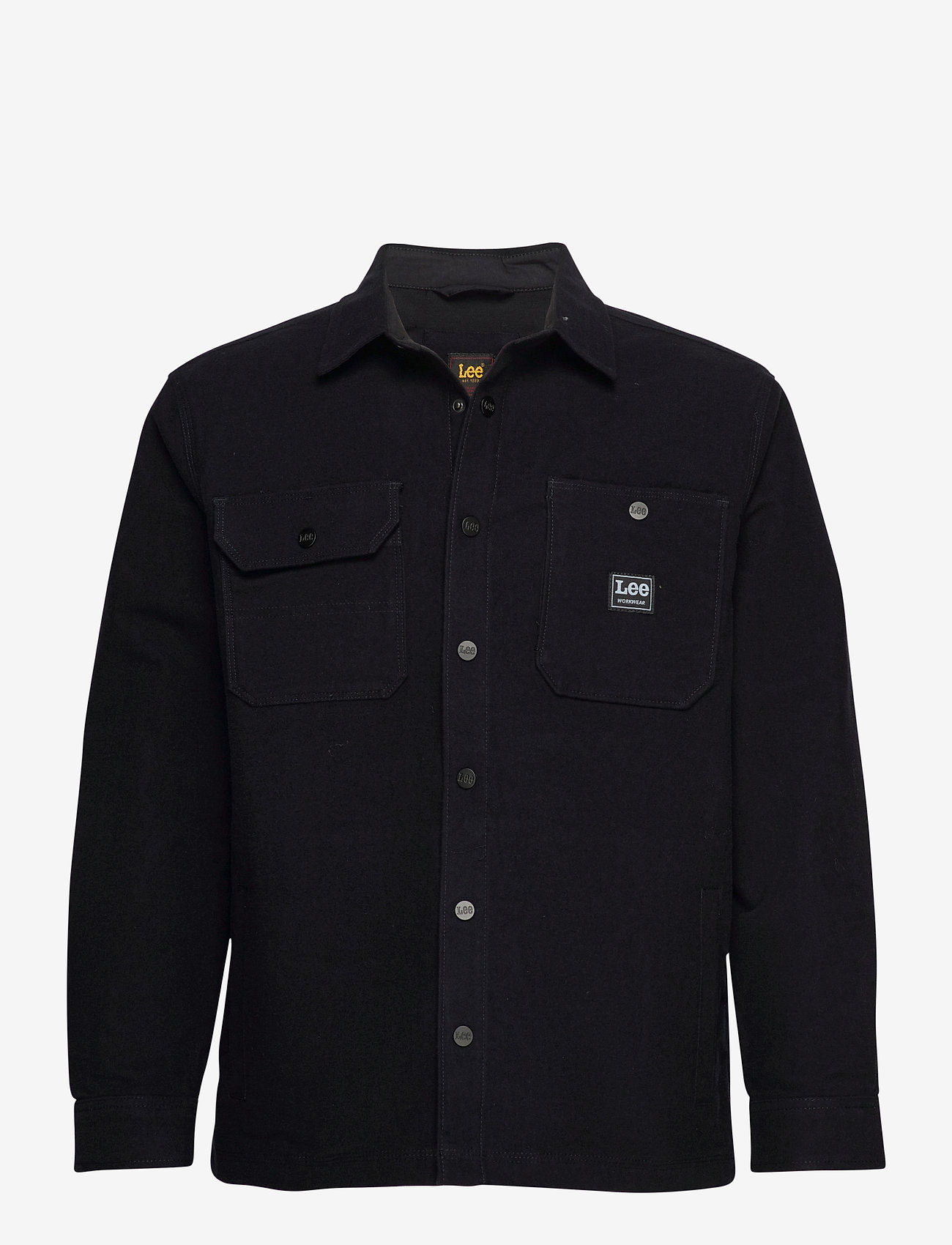 Lee Jeans - BOX POCKET OVERSHIRT - black - 0