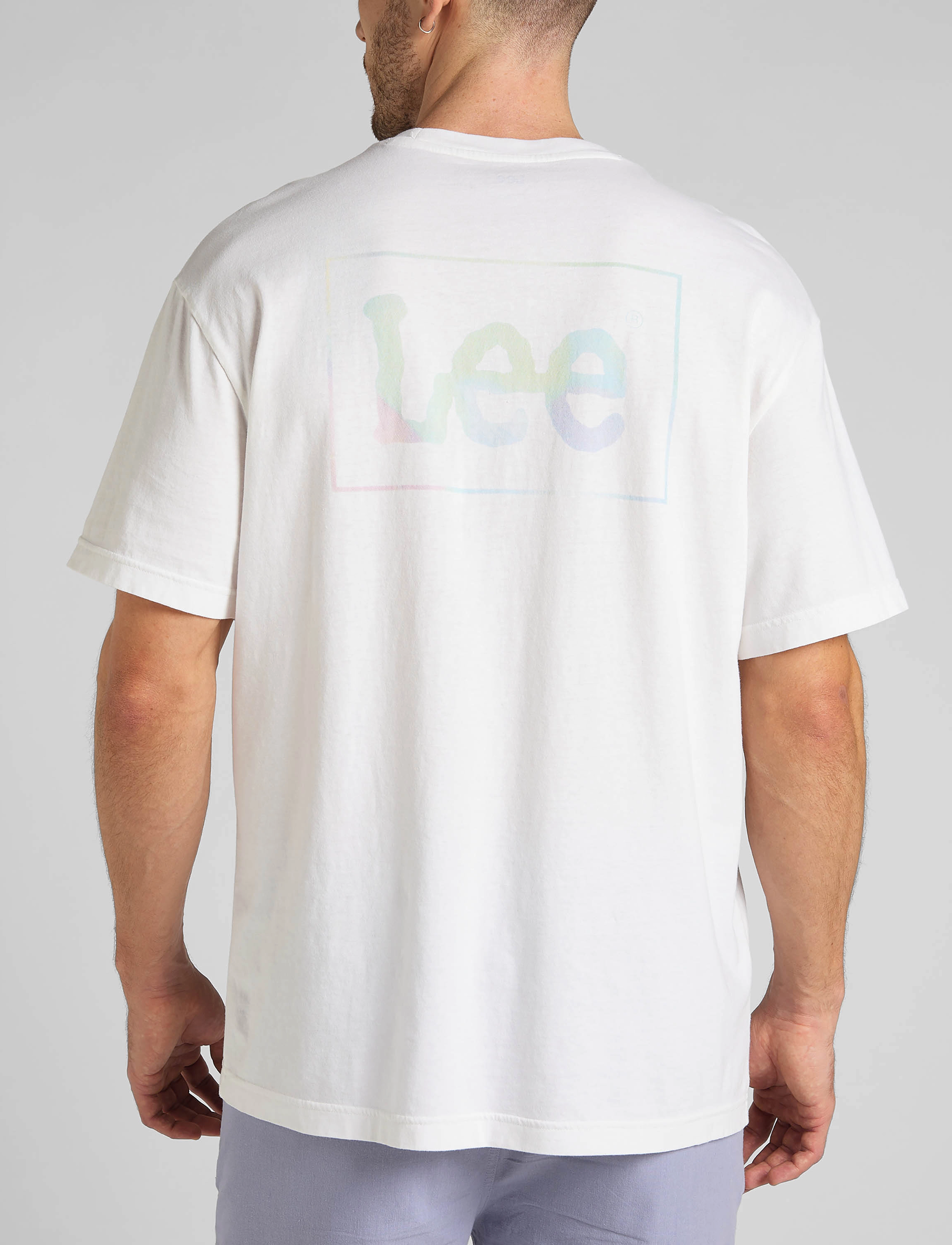 Lee Jeans - LOGO LOOSE TEE - bright white - 2