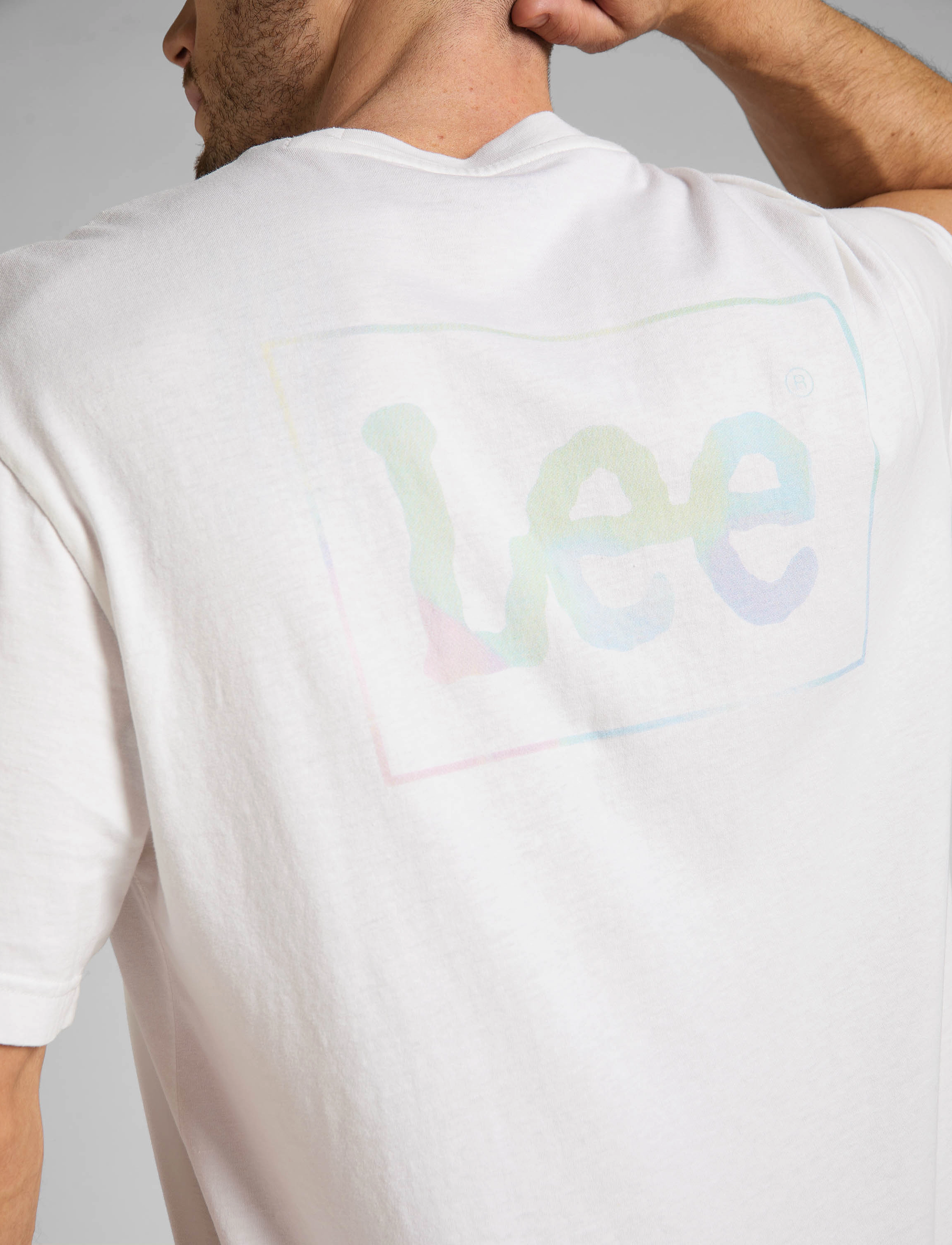 Lee Jeans - LOGO LOOSE TEE - bright white - 4