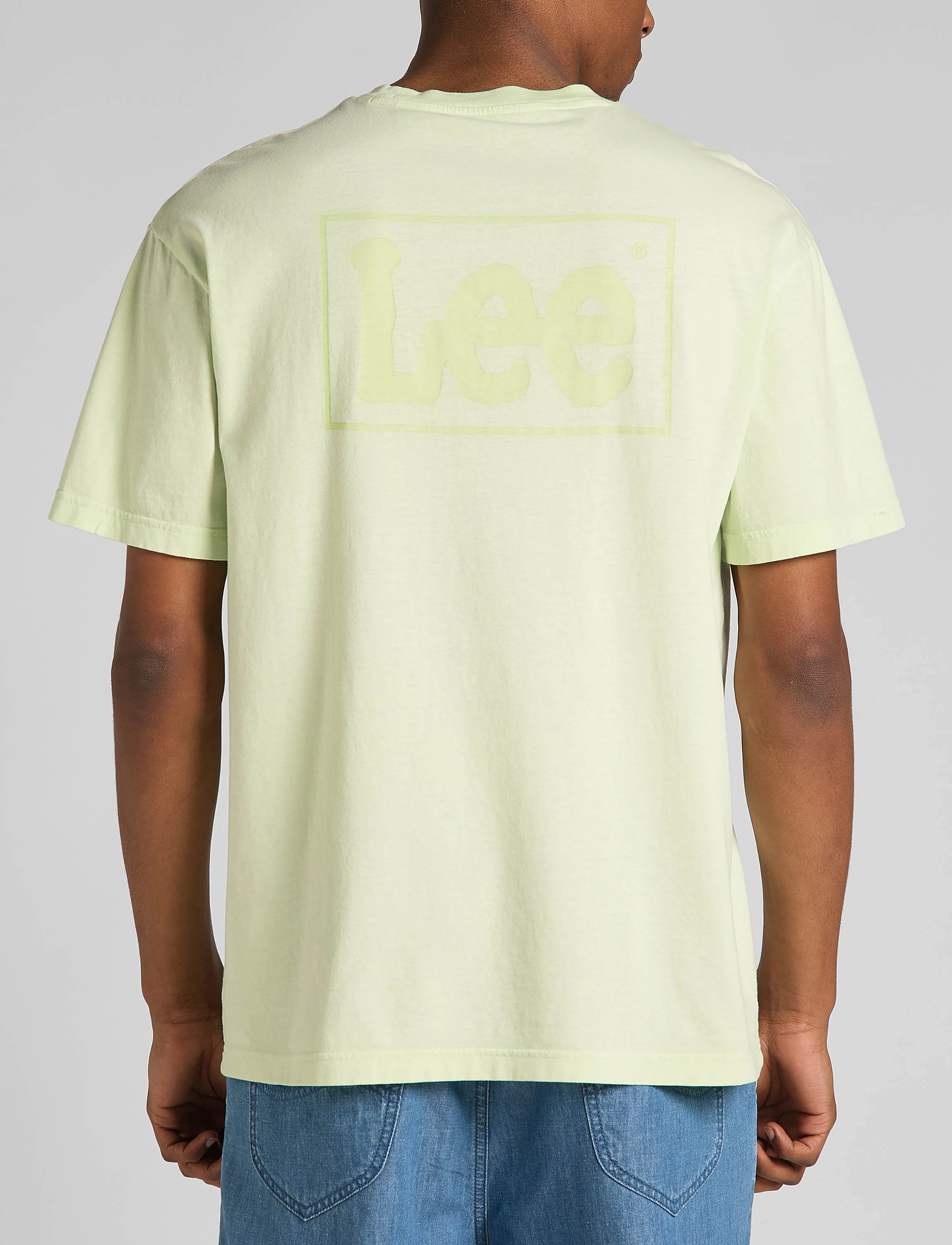 Lee Jeans - LOGO LOOSE TEE - canary green - 5