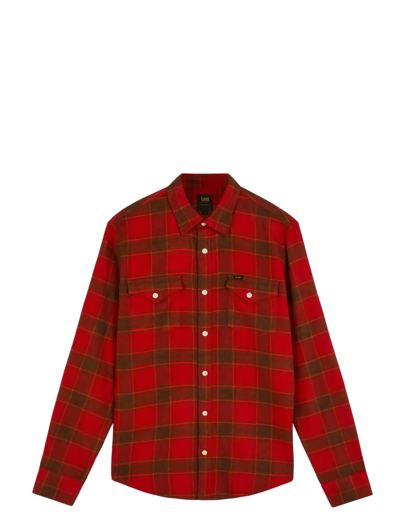 Lee Jeans REGULAR SHIRT - Lee Jeans - AUTUMN RED / red