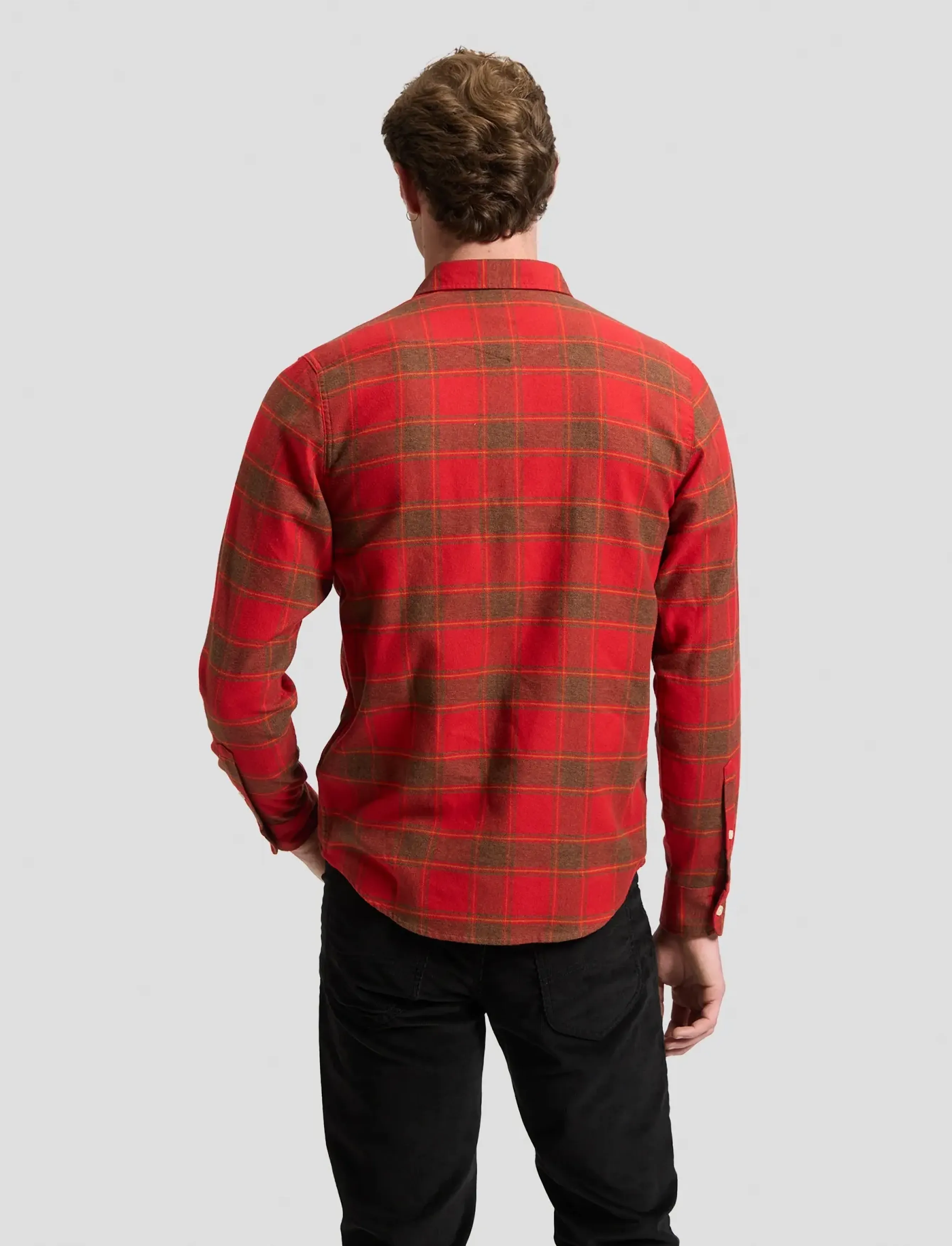Lee Jeans - REGULAR SHIRT - fødselsdagsgaver - autumn red - 2