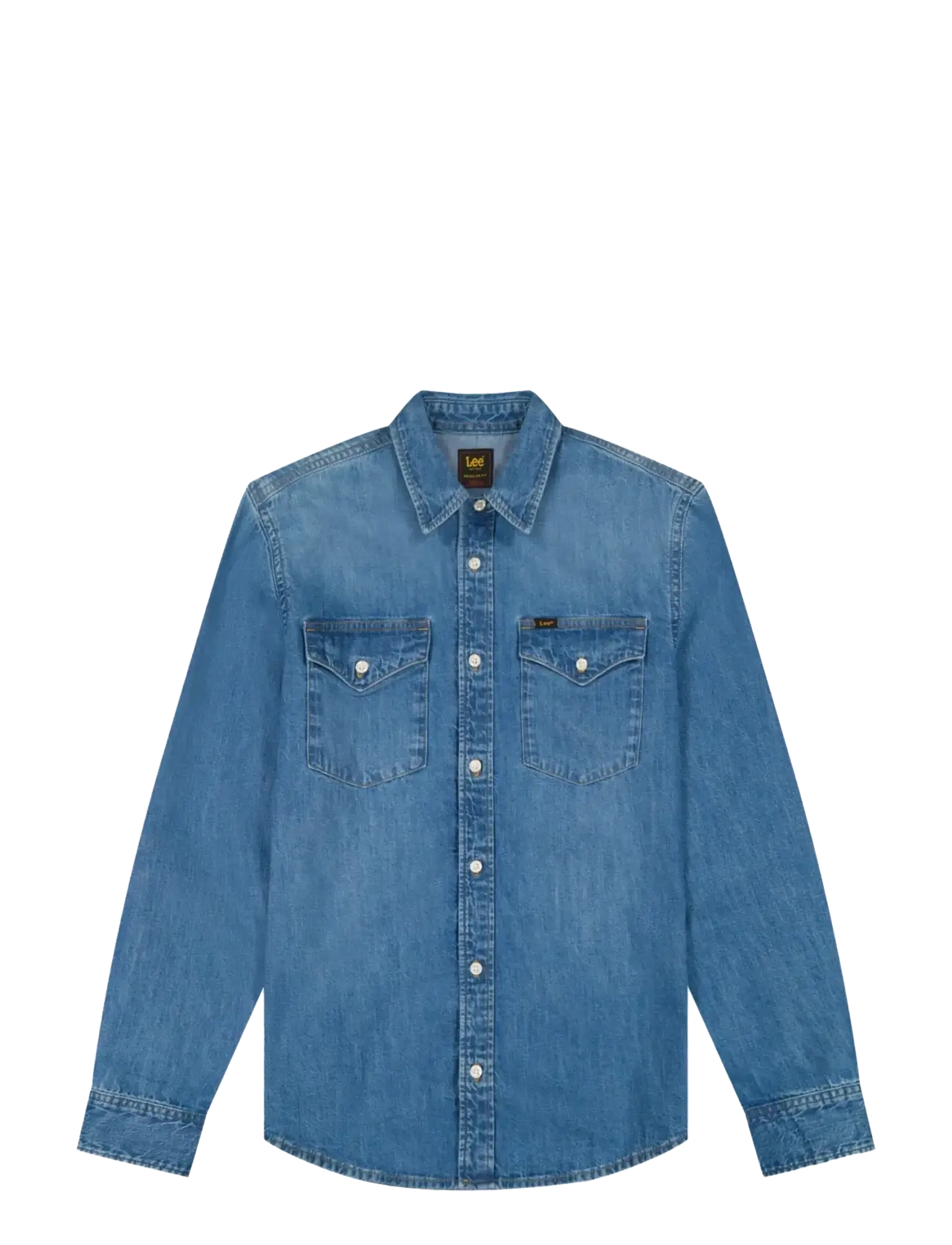Lee Jeans REGULAR SHIRT - Lee Jeans Men - BLUE DUSK / blue