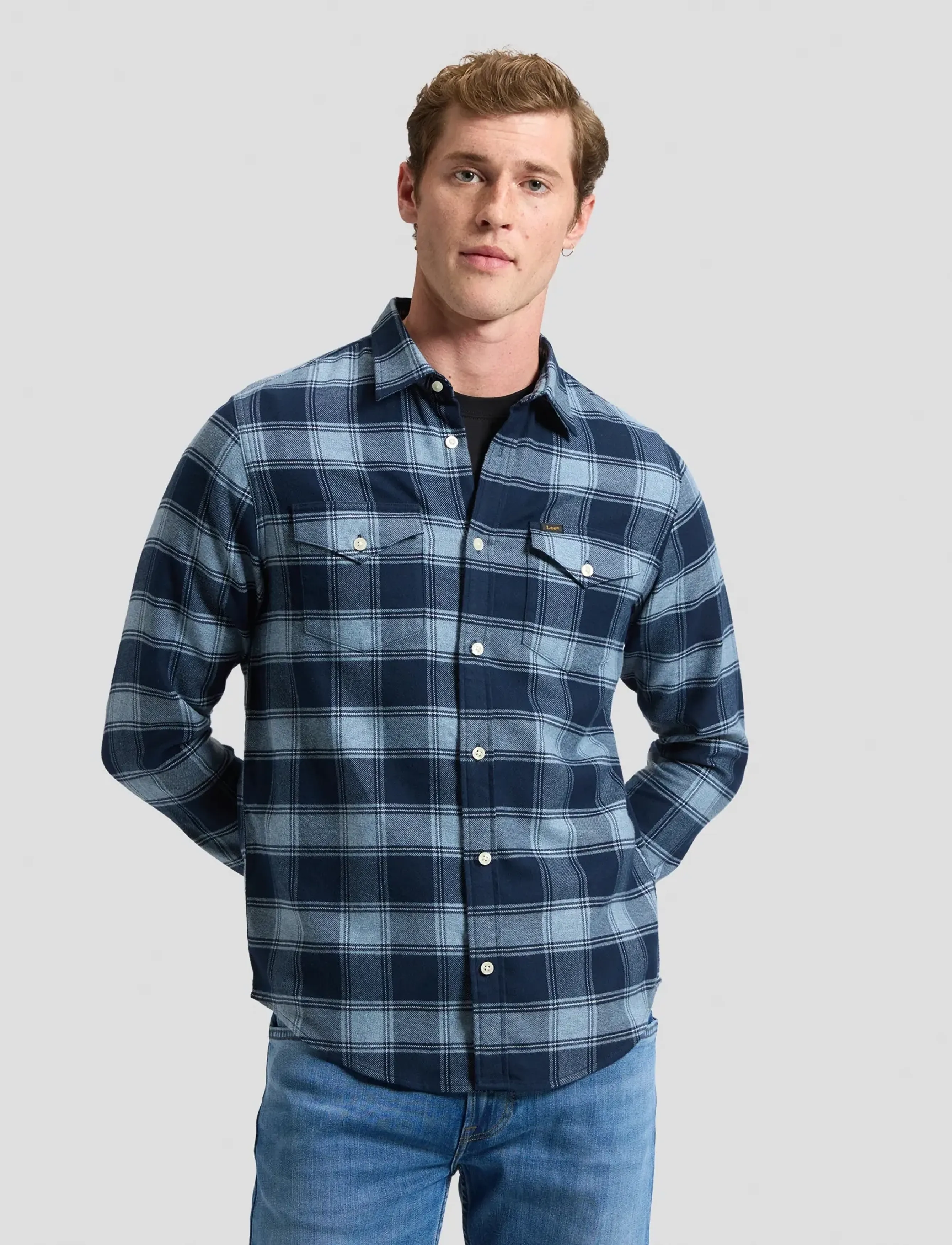 Lee Jeans - REGULAR SHIRT - geburtstagsgeschenke - vintage blue - 0