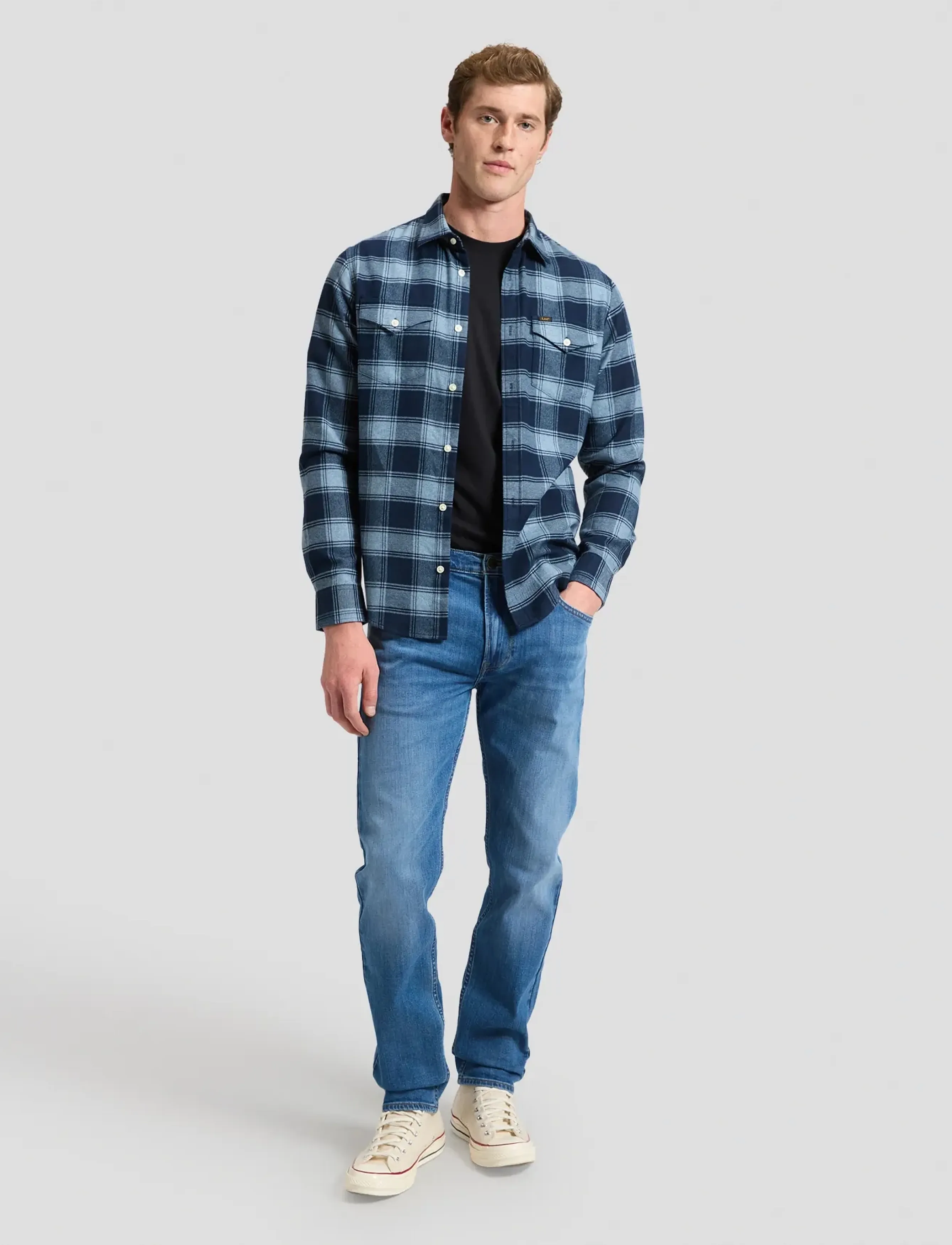 Lee Jeans - REGULAR SHIRT - geburtstagsgeschenke - vintage blue - 3