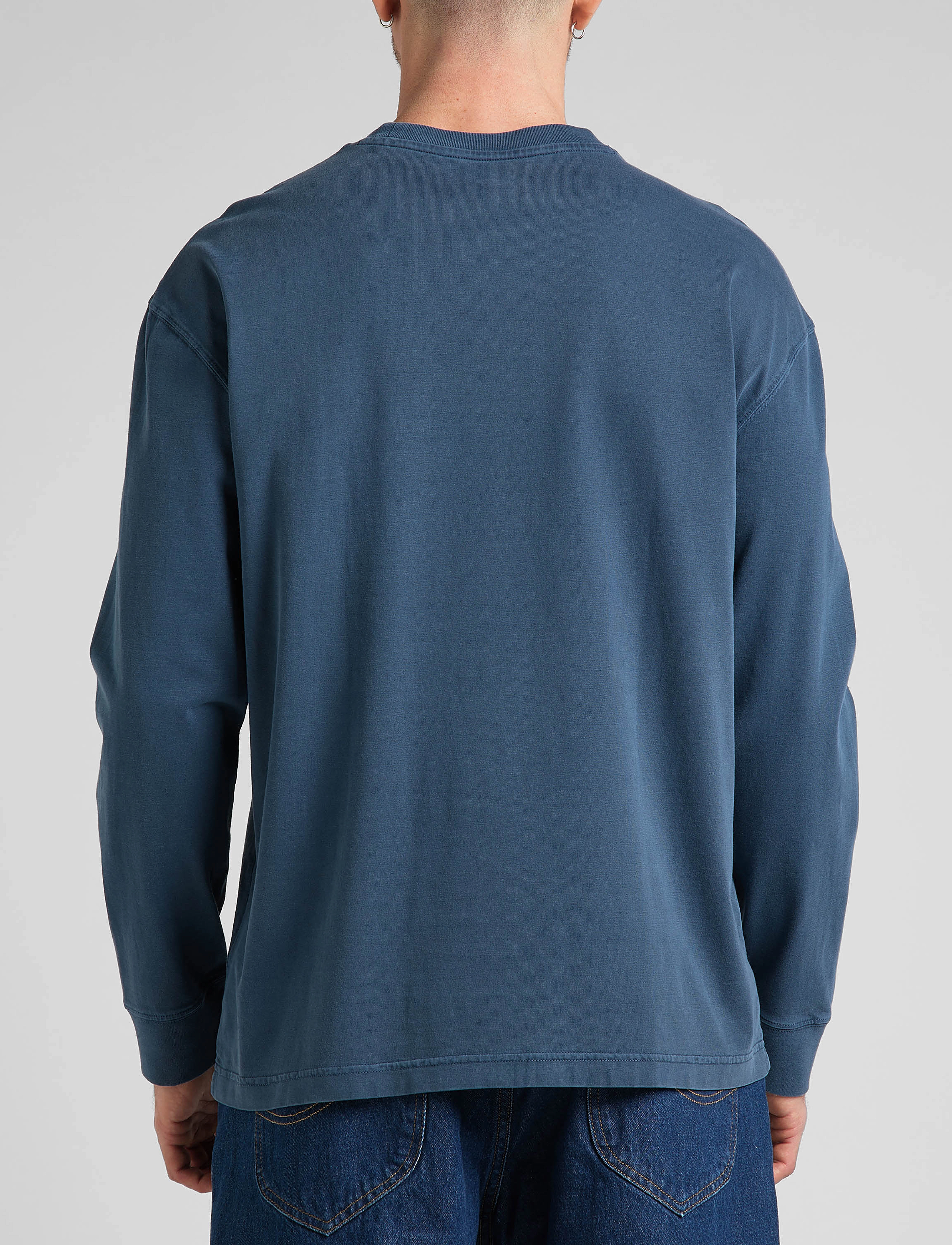 Lee Jeans - LS CORE LOOSE TEE - marine - 3