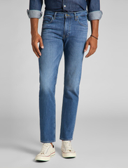 Lee Jeans - RIDER - kitsad teksad - into the blue worn - 2