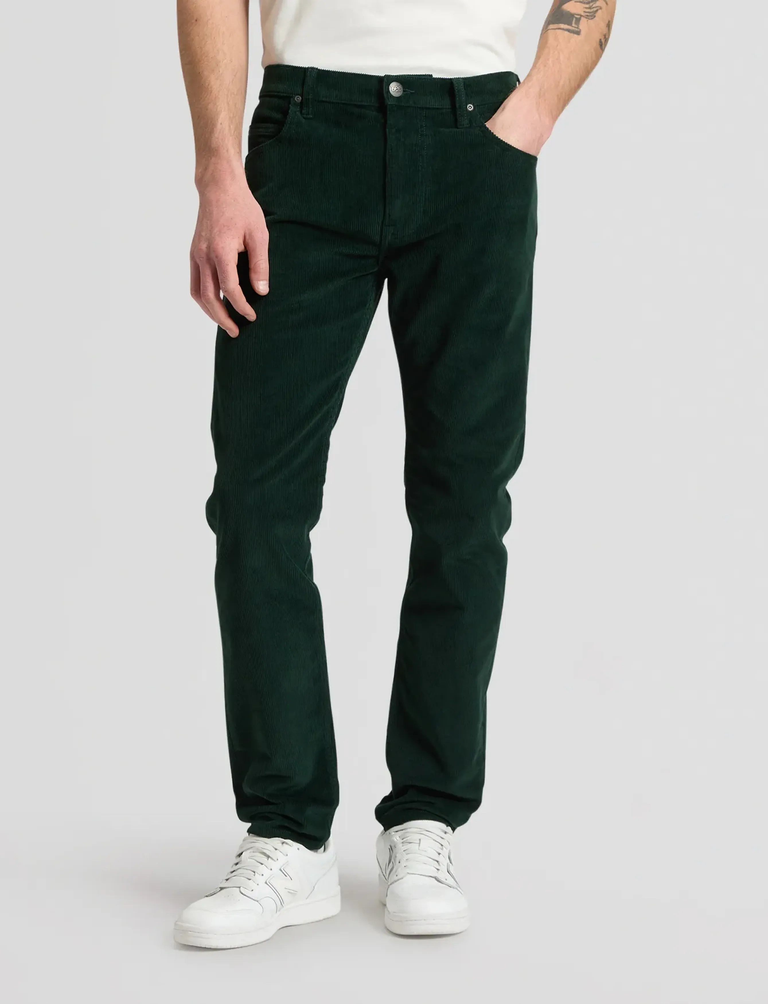 Lee Jeans RIDER - Jeans - SCARAB / green