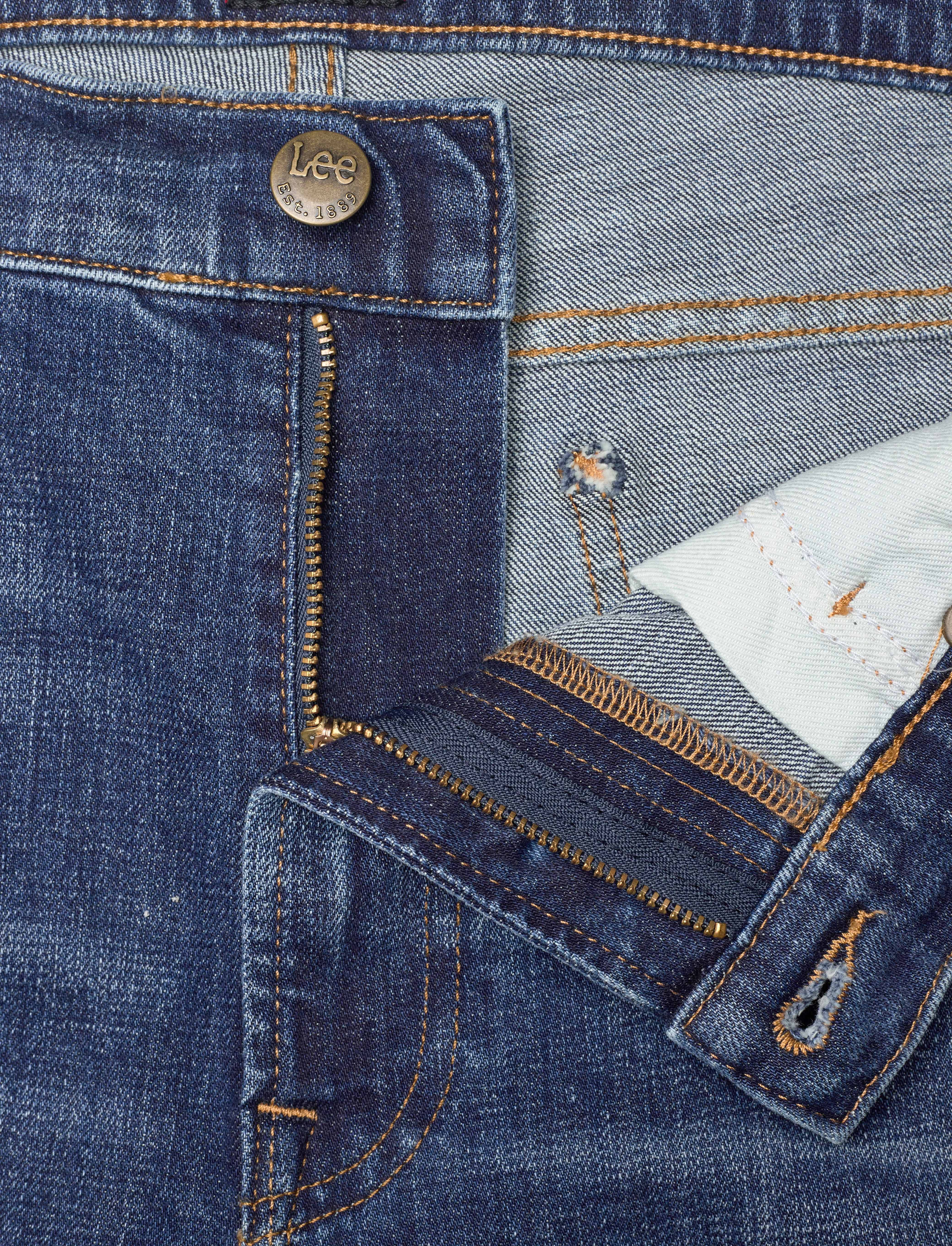 Lee Jeans - RIDER - worn from raw - 3
