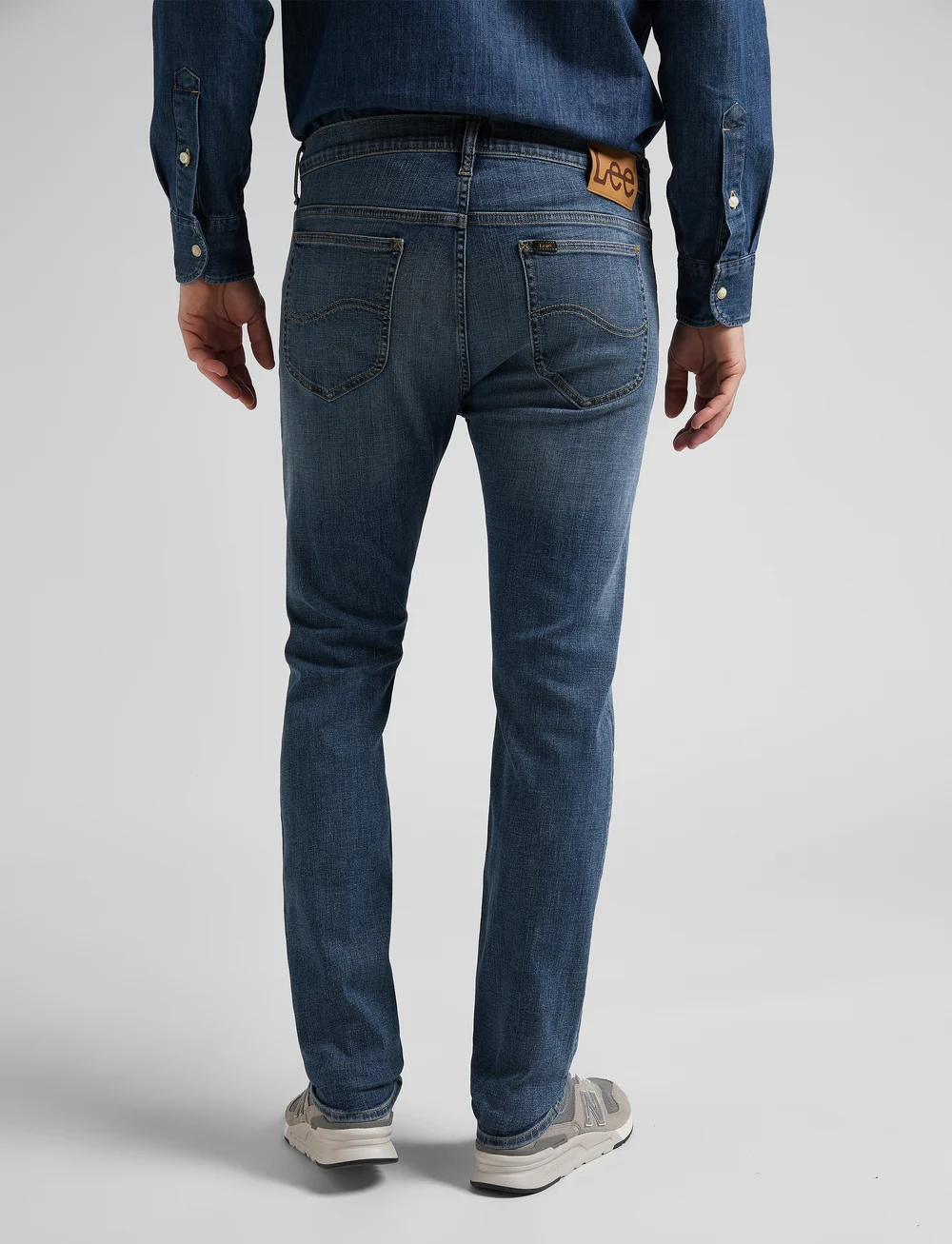 Lee Jeans - RIDER - slim jeans - dk visual cody - 3