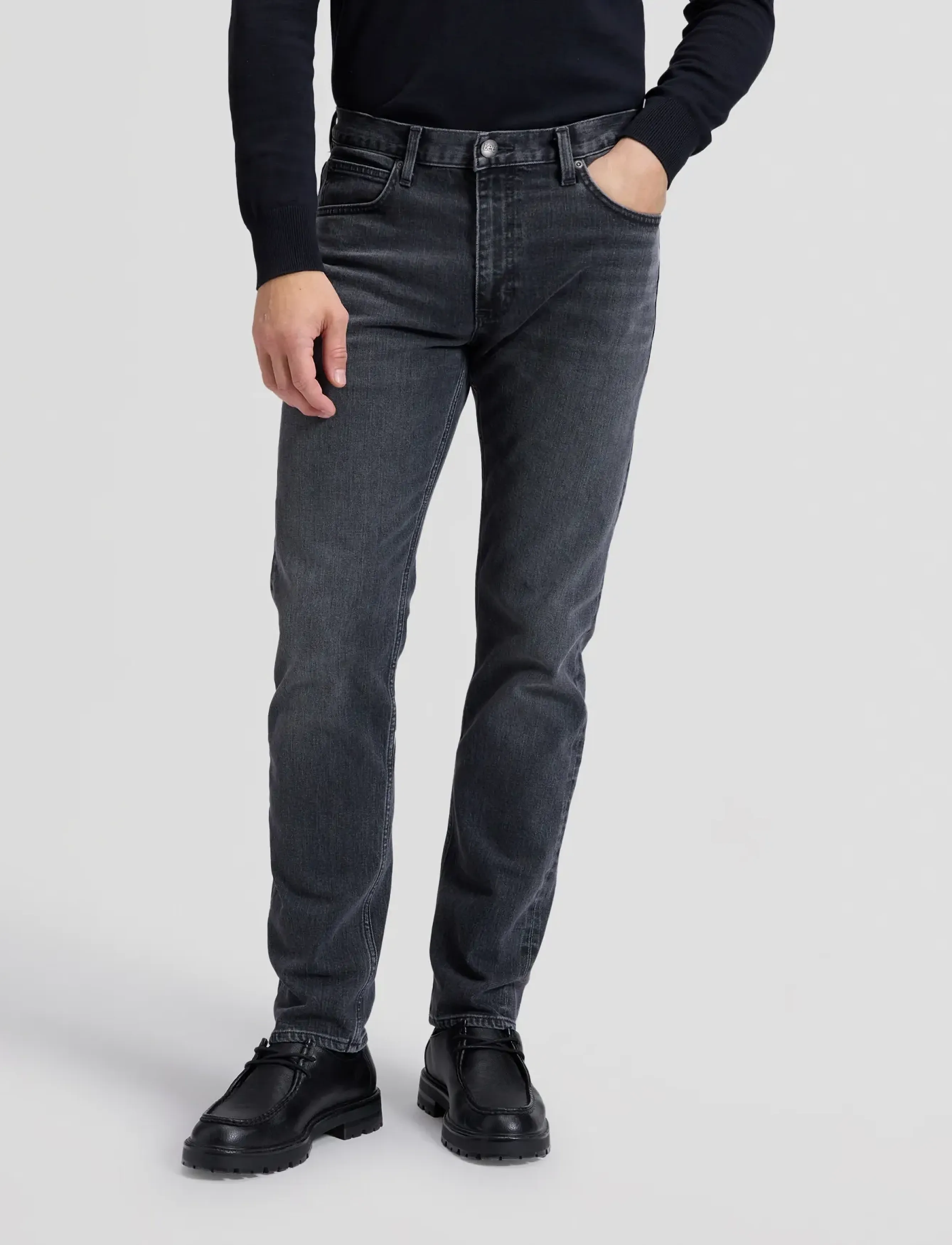 Lee Jeans DAVID - Jeans - GRANITE / grey