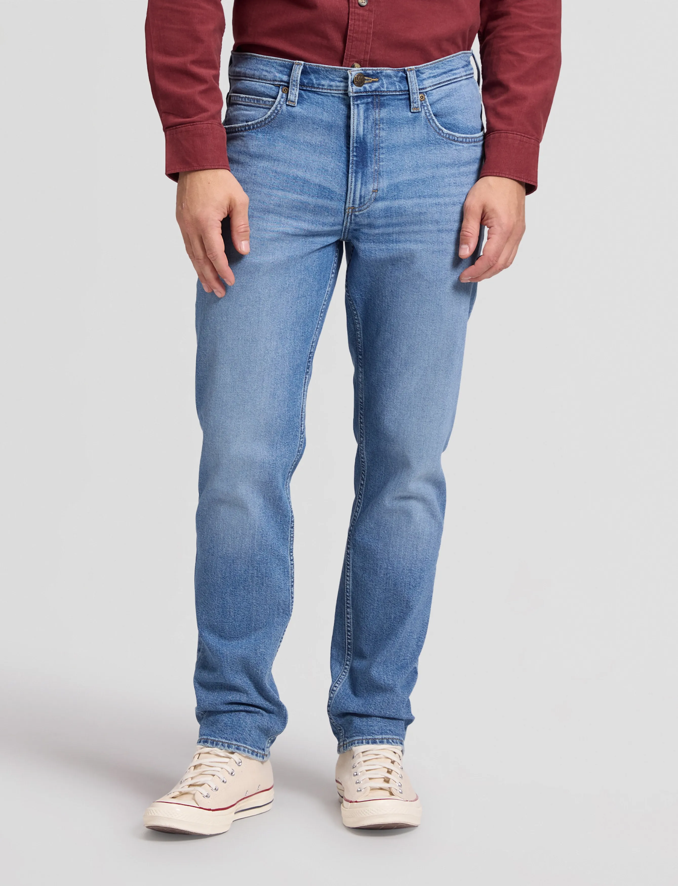 Lee Jeans DAVID - Regular jeans - TWO TIMER / blue