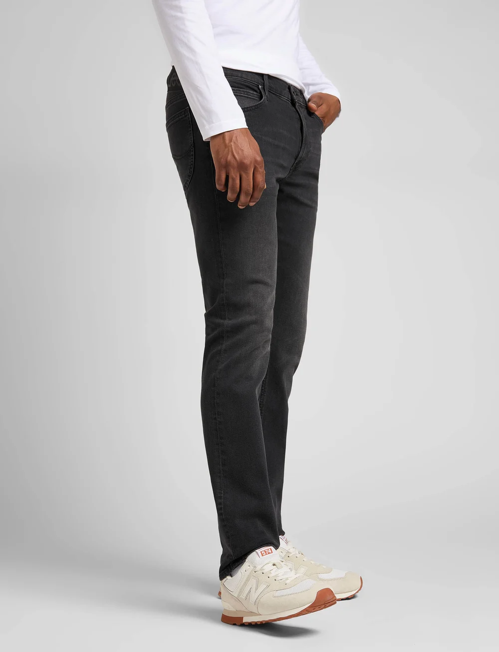 Lee Jeans - DAREN ZIP FLY - tavalised teksad - asphalt rocker - 3