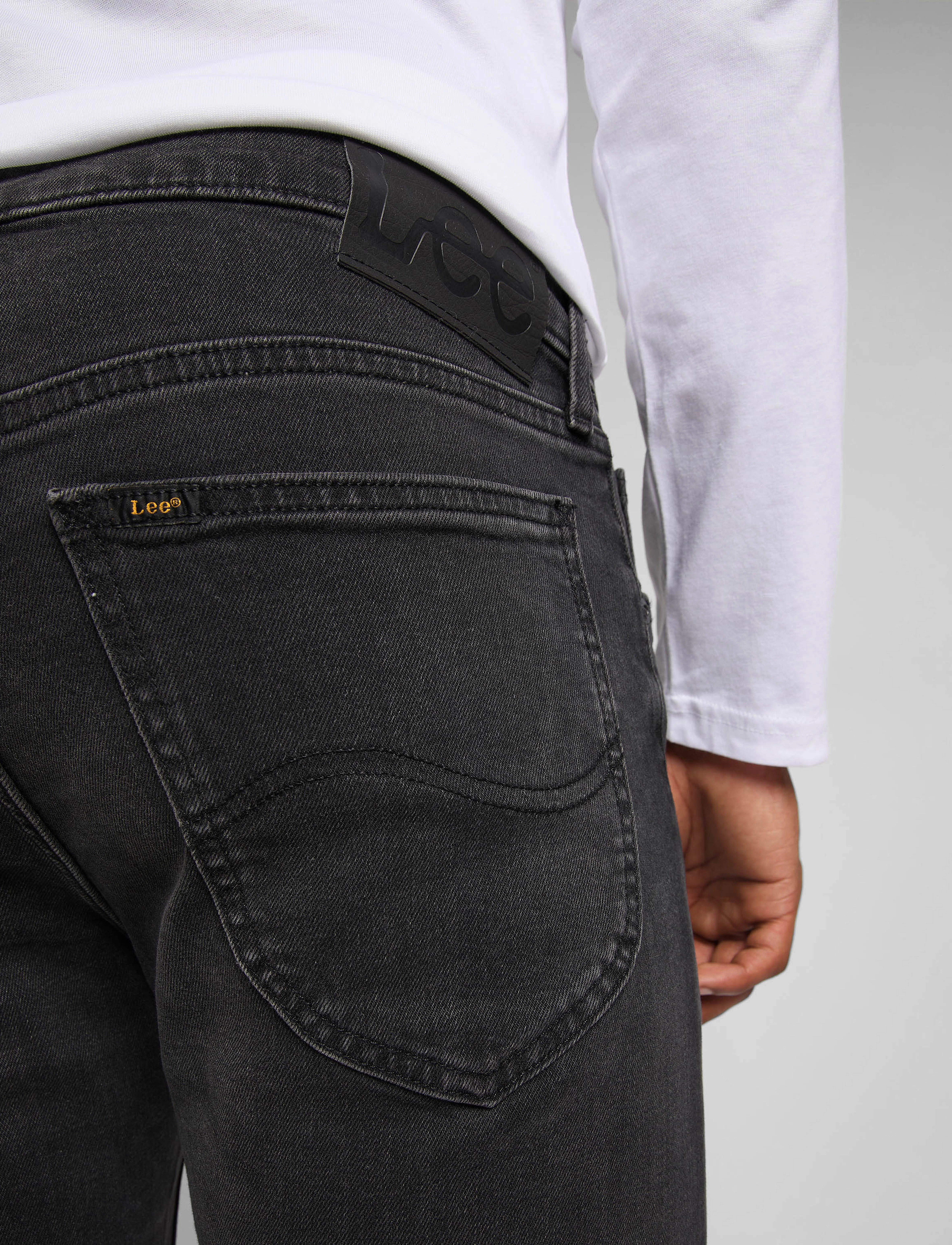 Lee Jeans - DAREN ZIP FLY - trousers & jeans - asphalt rocker - 4
