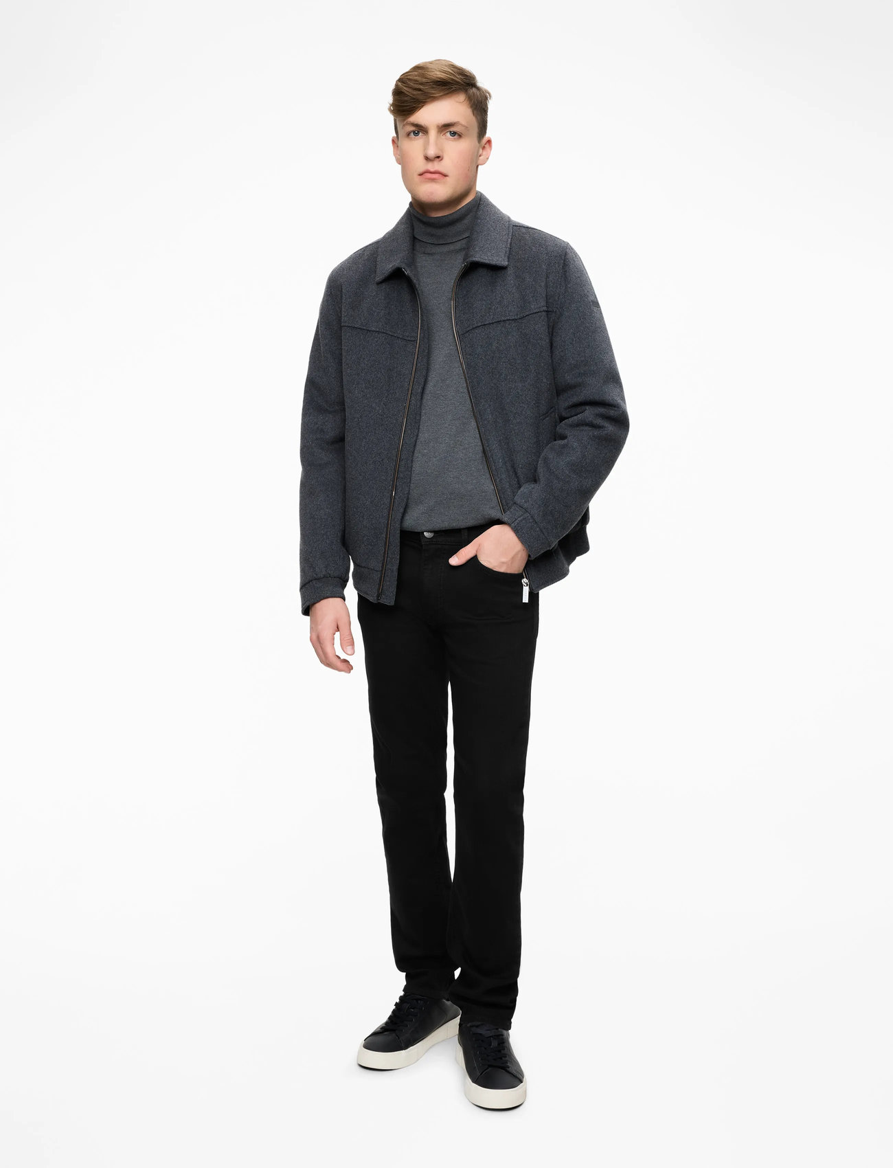 Lee Jeans - DAREN ZIP FLY - regular jeans - clean black - 2