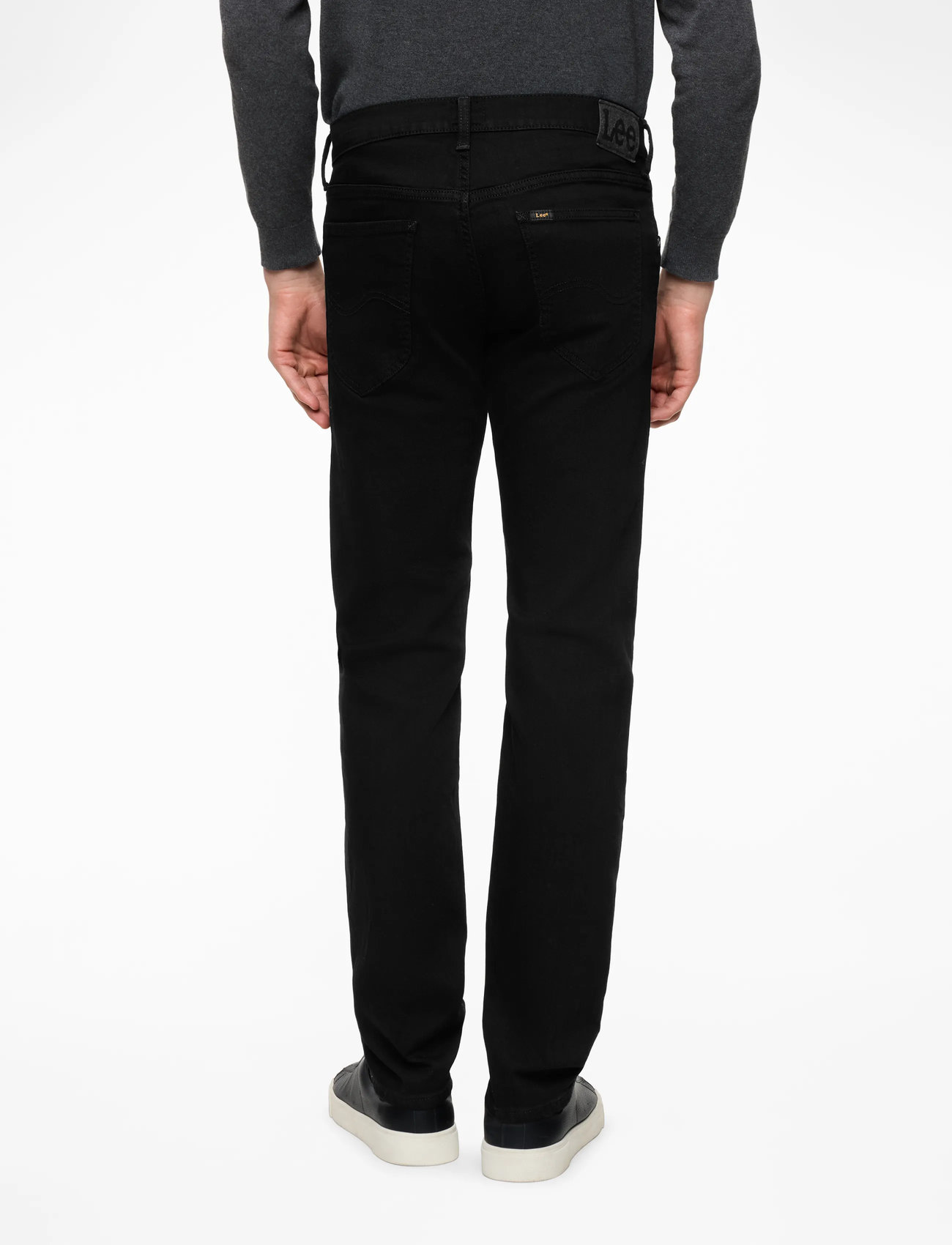 Lee Jeans - DAREN ZIP FLY - regular jeans - clean black - 4