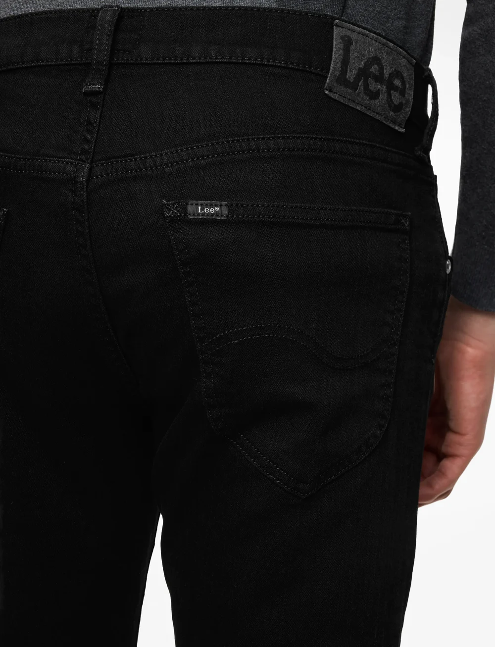 Lee Jeans - DAREN ZIP FLY - regular jeans - clean black - 5