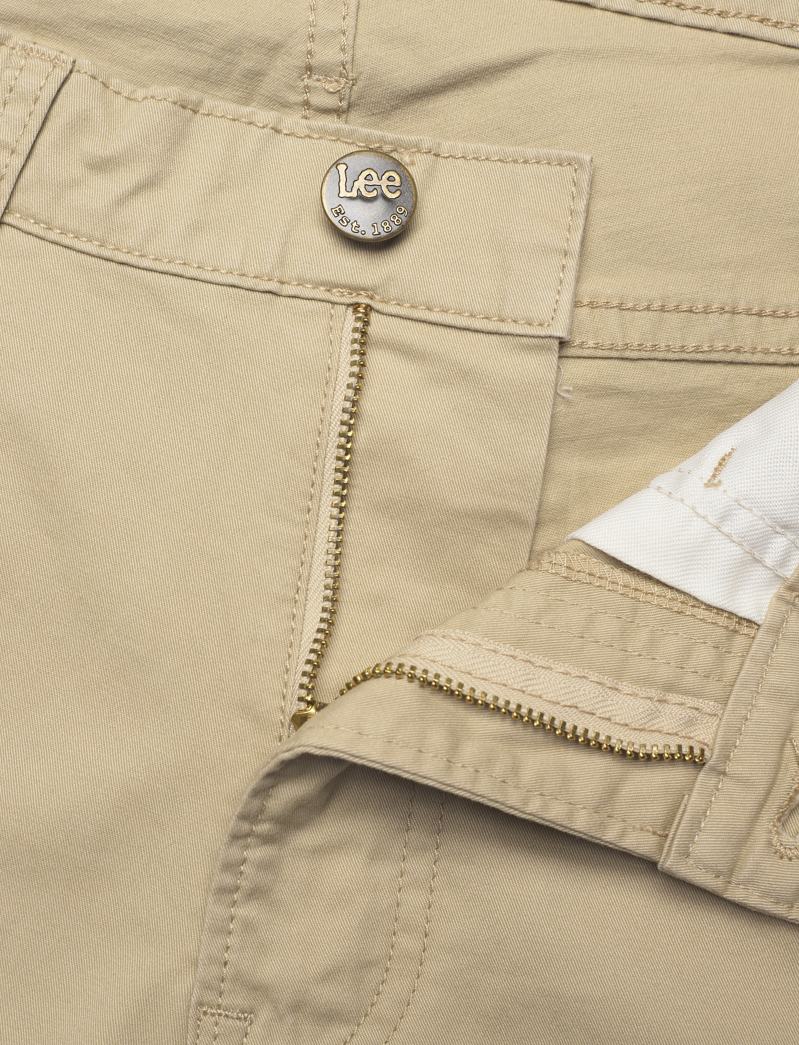 Lee Jeans - DAREN ZIP FLY - service sand - 3