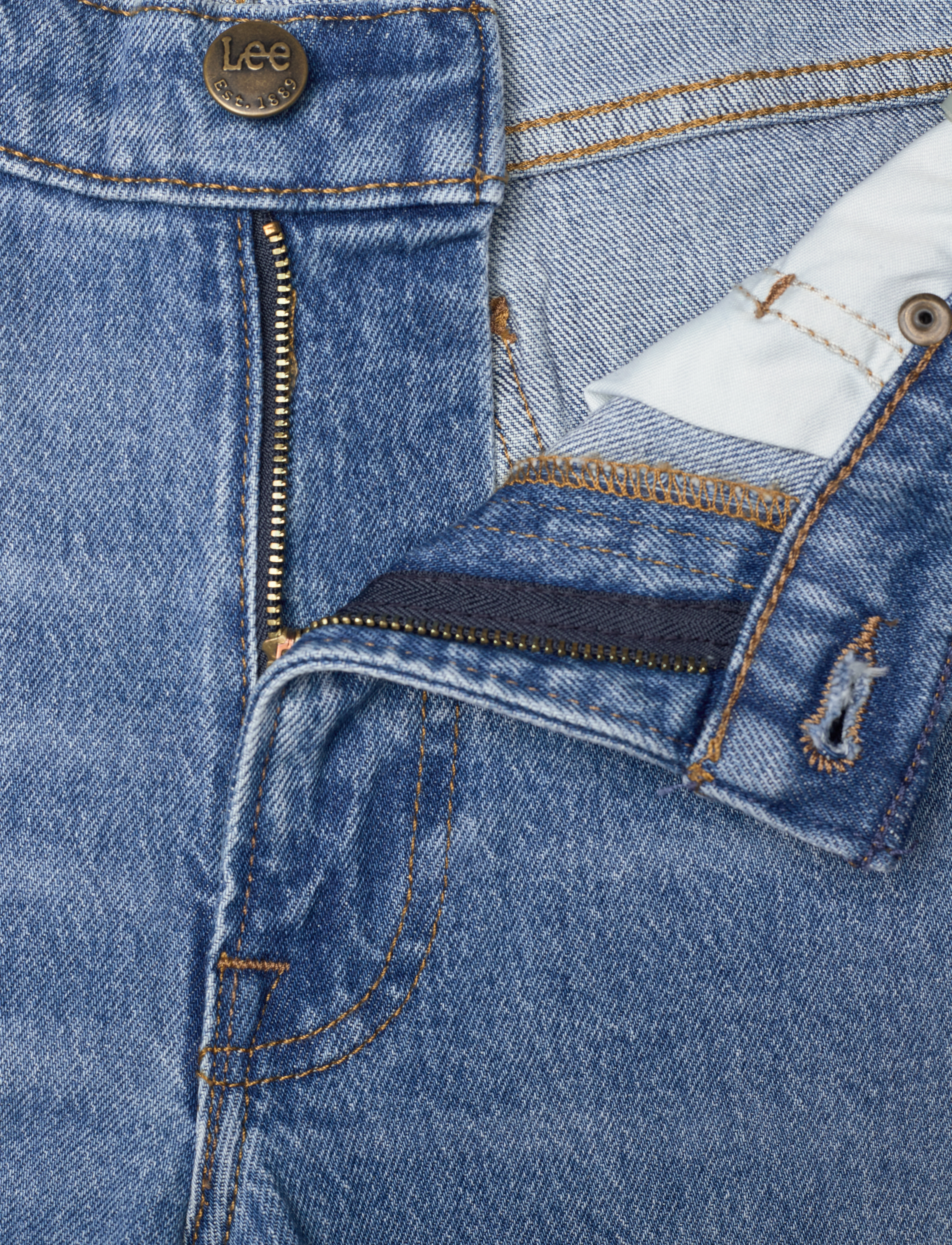 Lee Jeans - DAREN ZIP FLY - worker light - 3