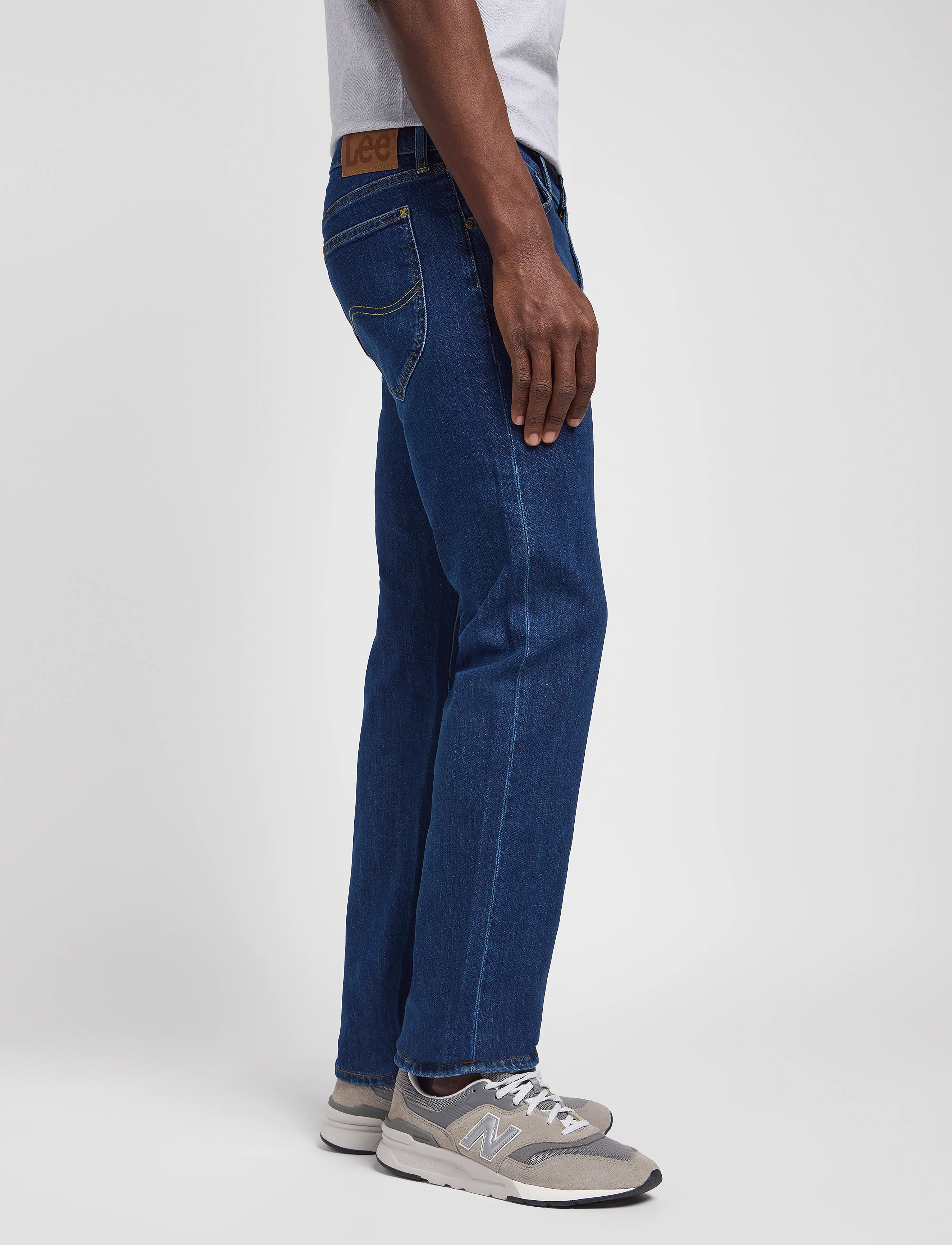 Lee Jeans - DAREN ZIP FLY - broeken & jeans - deep dark stone - 5