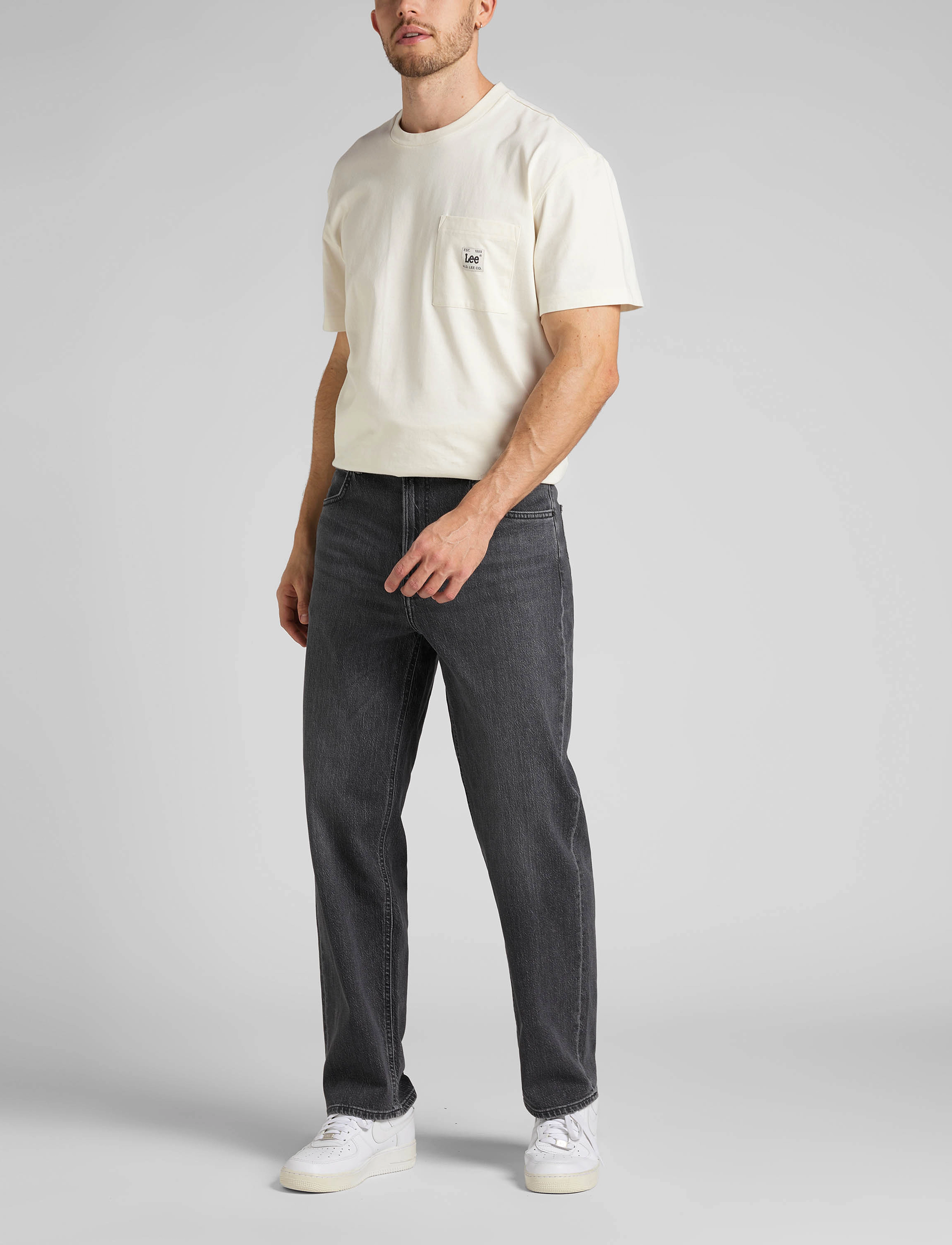 Lee Jeans - ASHER - gravel stone - 4
