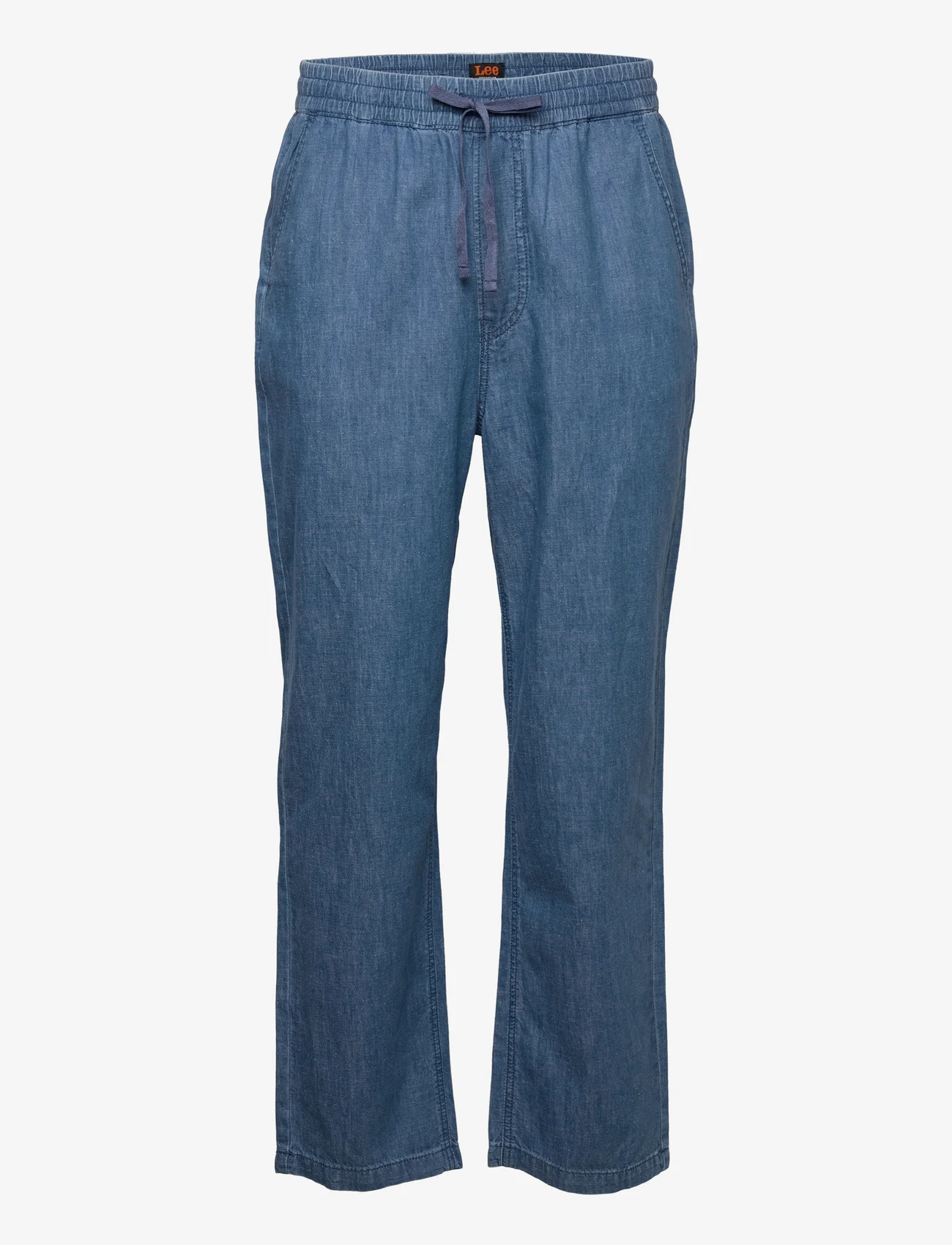 Lee Jeans - DRAWSTRING PANT - casual bukser - light wash - 0