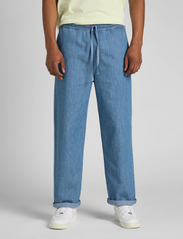 Lee Jeans - DRAWSTRING PANT - casual bukser - light wash - 2
