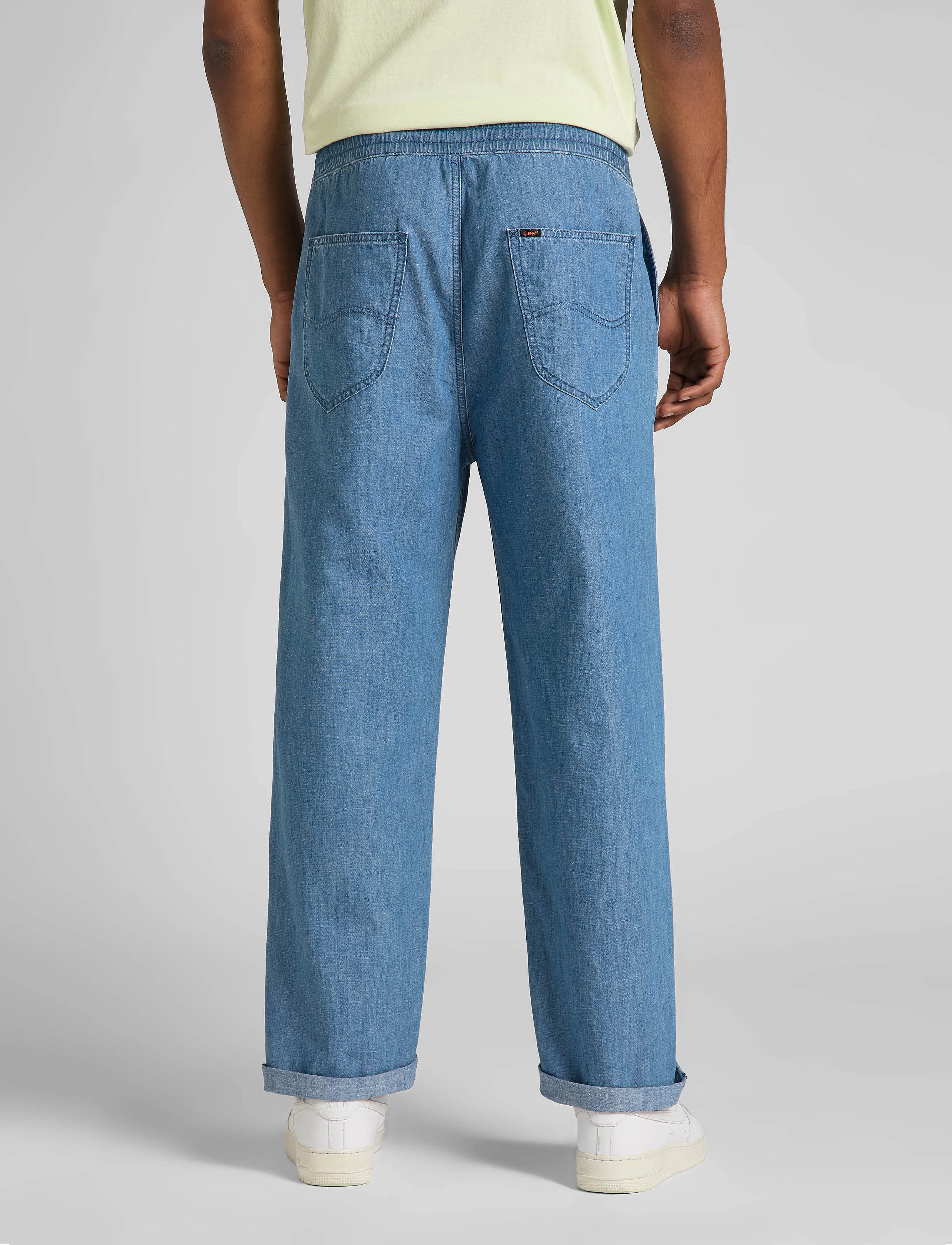 Lee Jeans - DRAWSTRING PANT - light wash - 3
