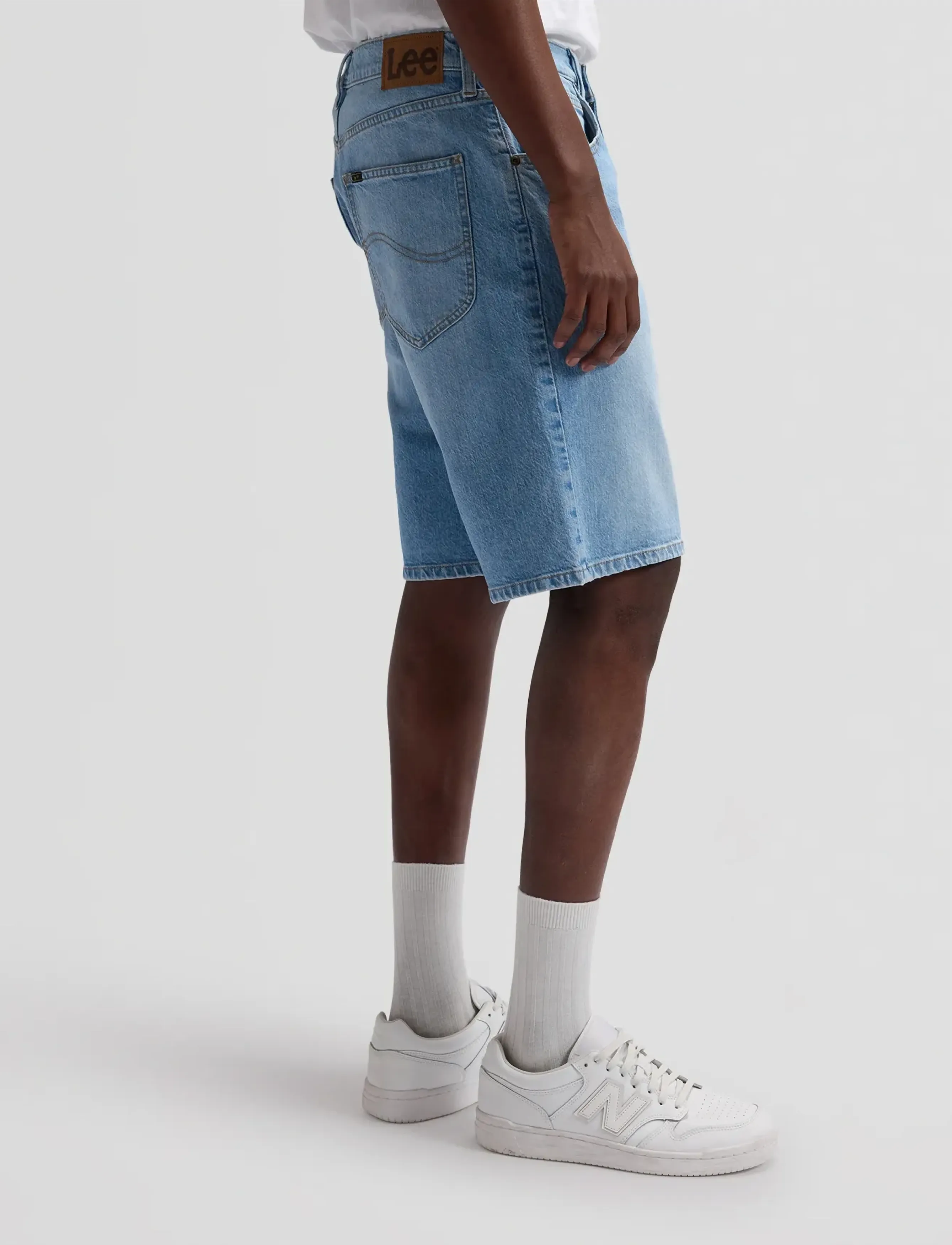 Lee Jeans - ASHER SHORT - miesten - light canvas - 4