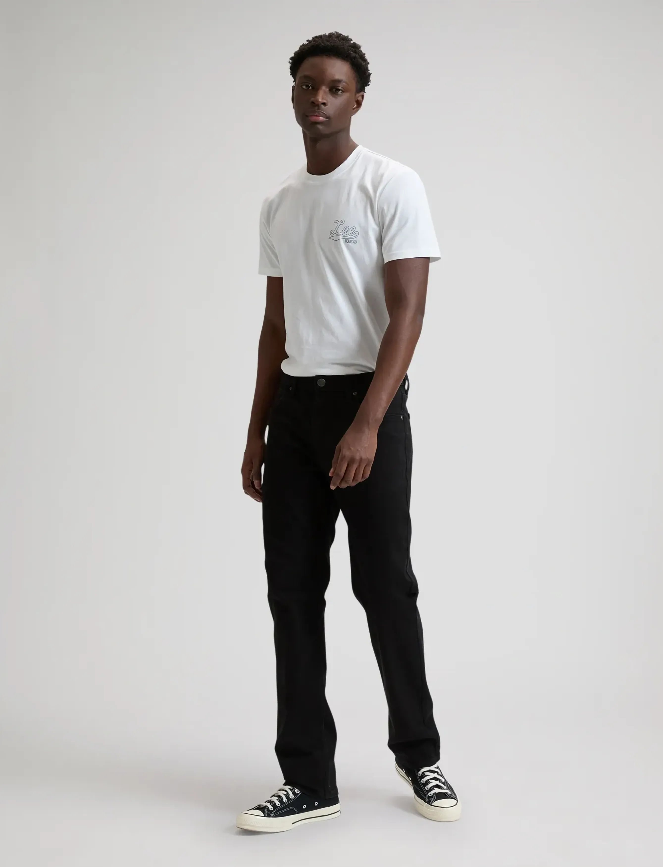 Lee Jeans - WEST - regular jeans - black rinse - 3