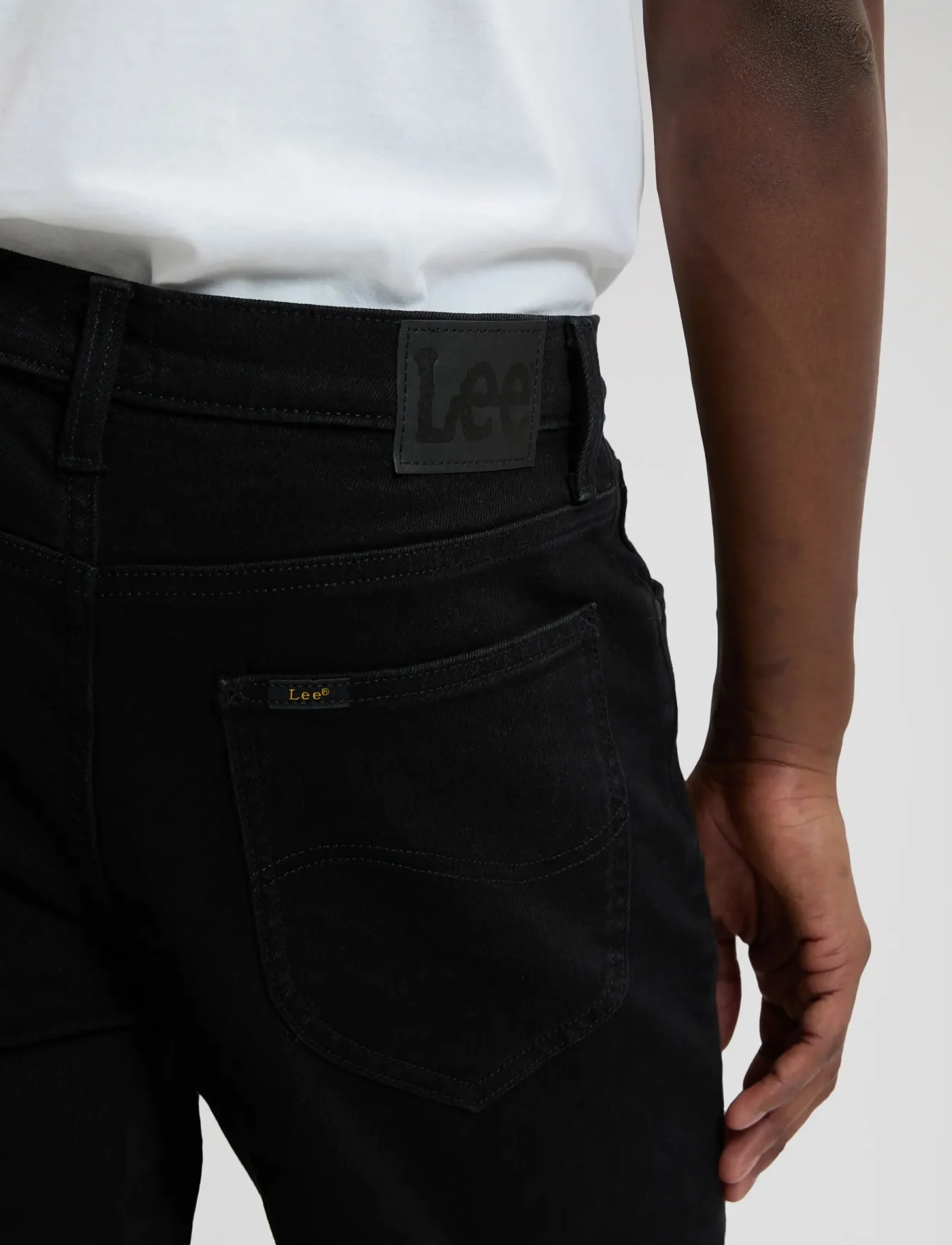 Lee Jeans - WEST - regular jeans - black rinse - 5