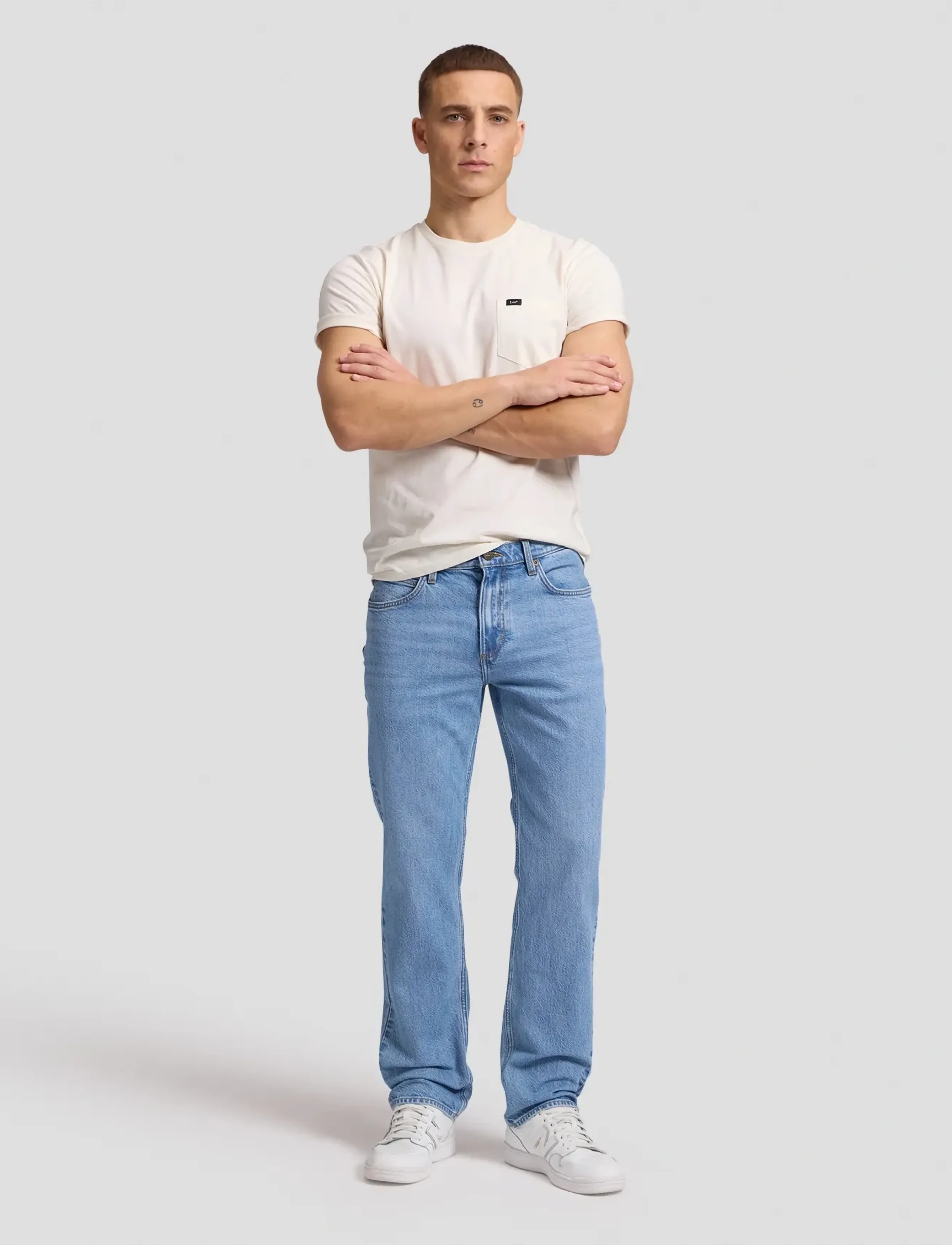 Lee Jeans - WEST - regular jeans - frosted indigo - 2