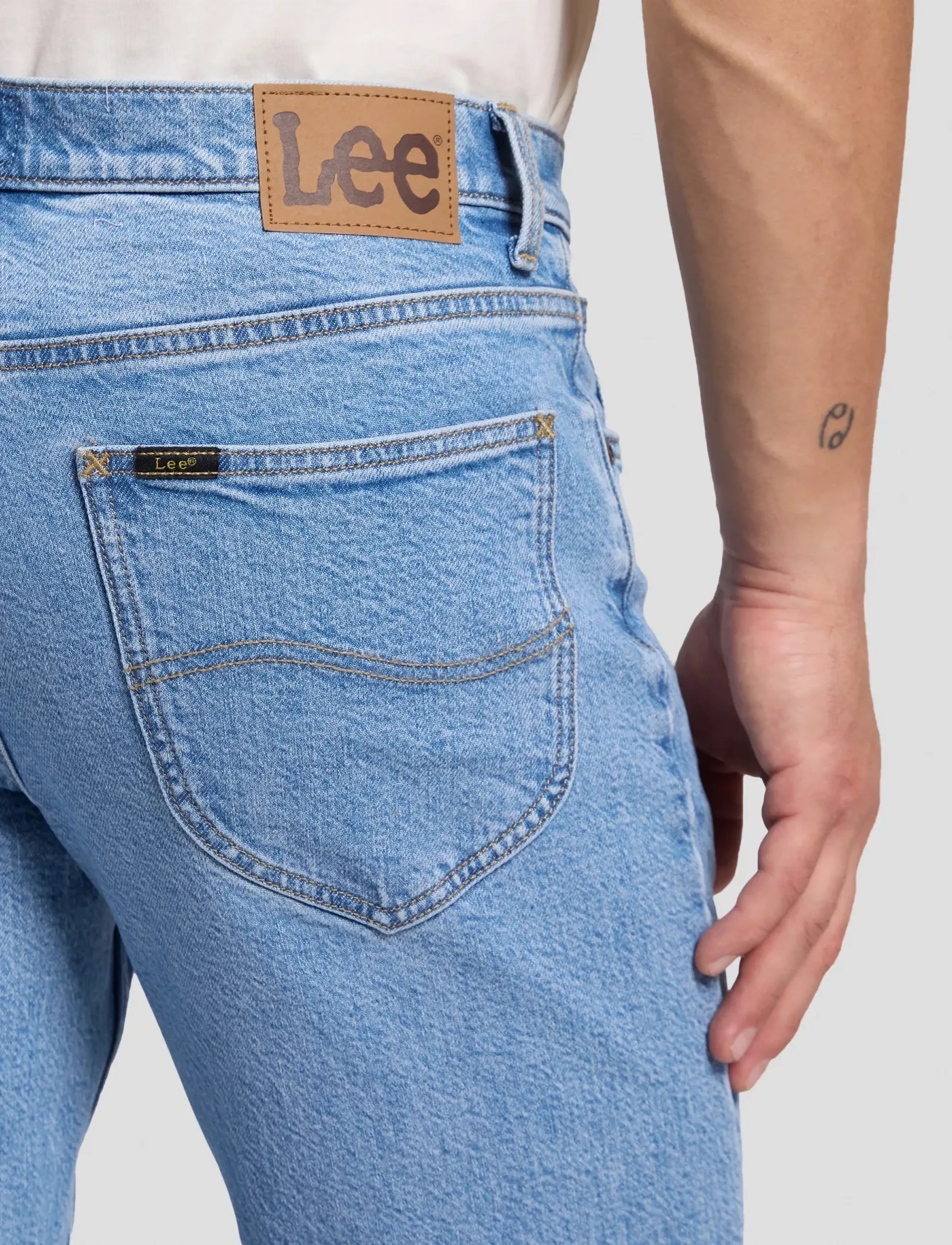Lee Jeans - WEST - regular jeans - frosted indigo - 5