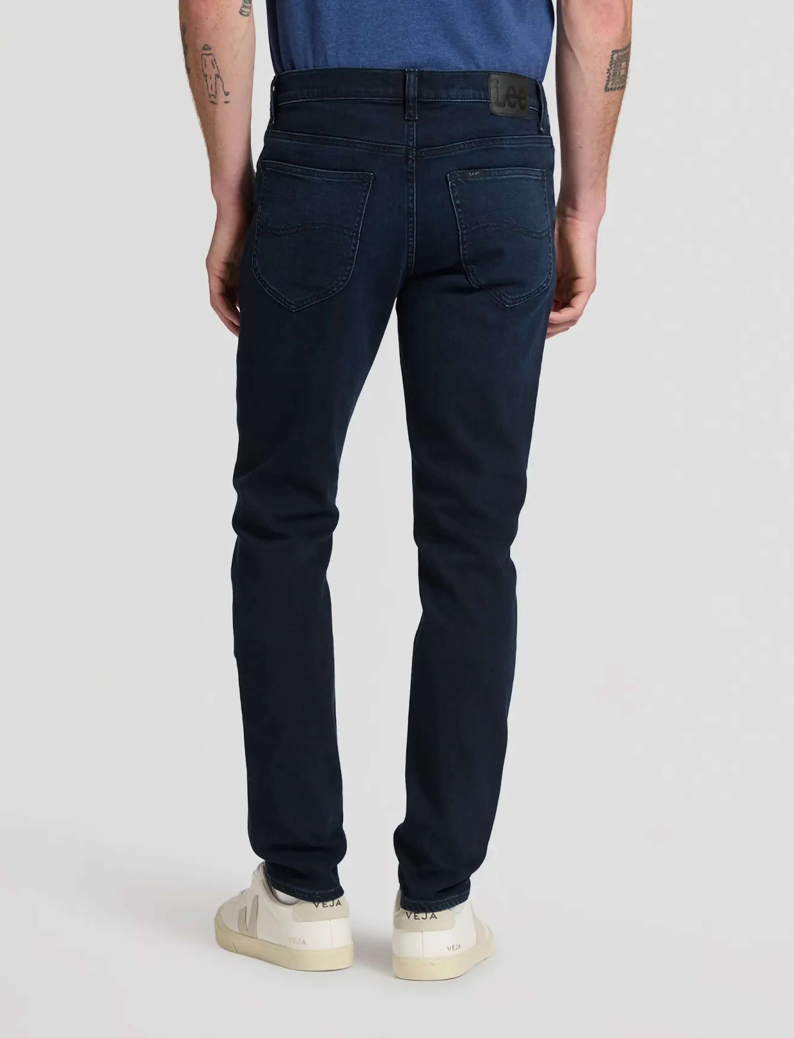 Lee Jeans - LUKE - tapered jeans - dark star - 4