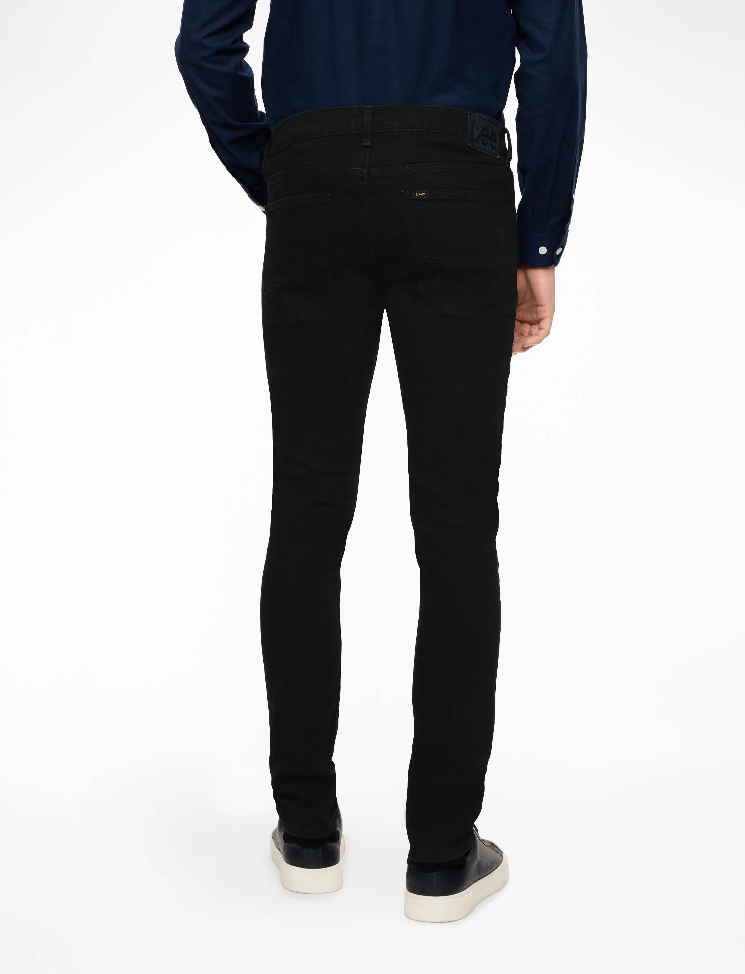 Lee Jeans - LUKE - tapered jeans - clean black - 5