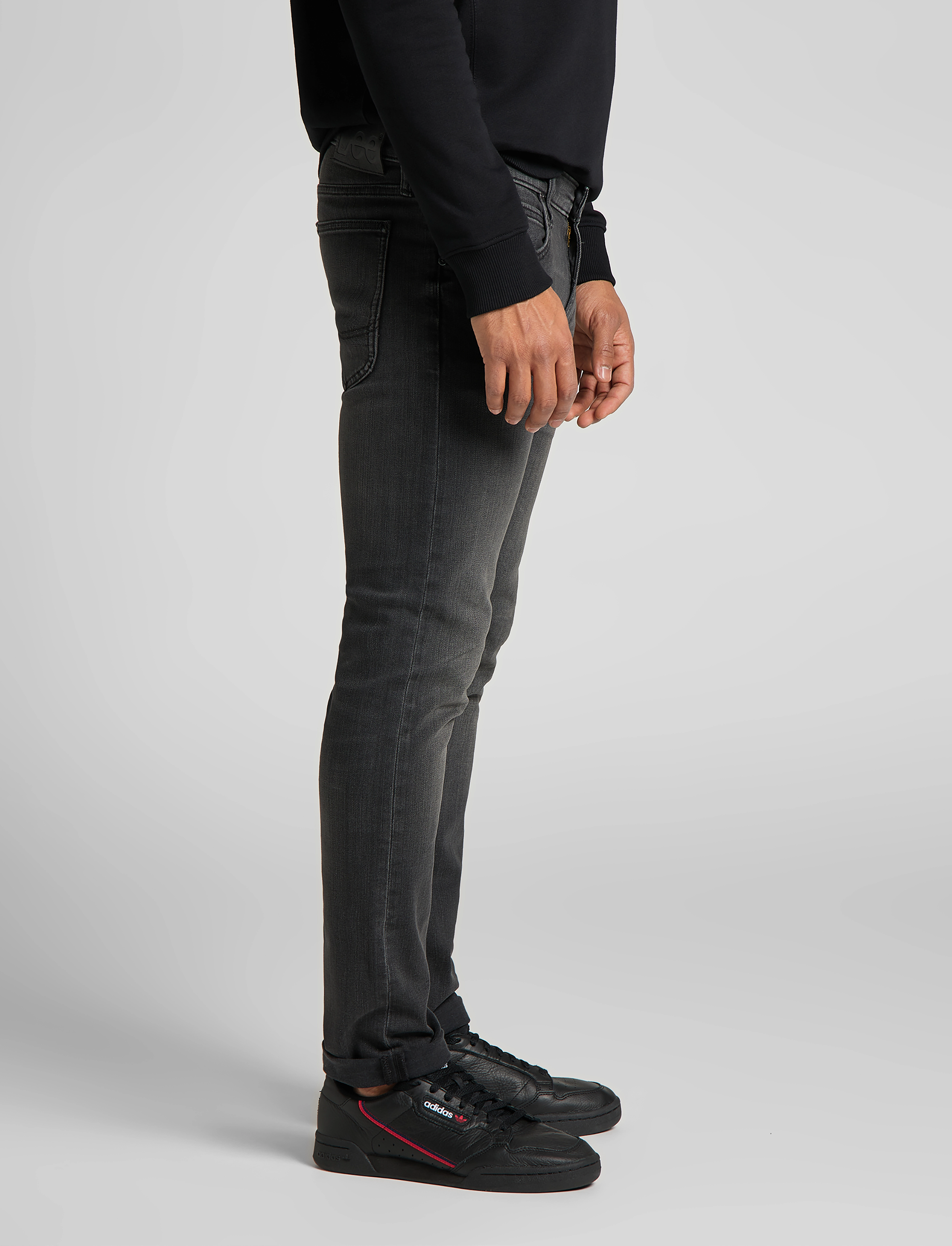 Lee Jeans - LUKE - tapered jeans - moto grey - 5
