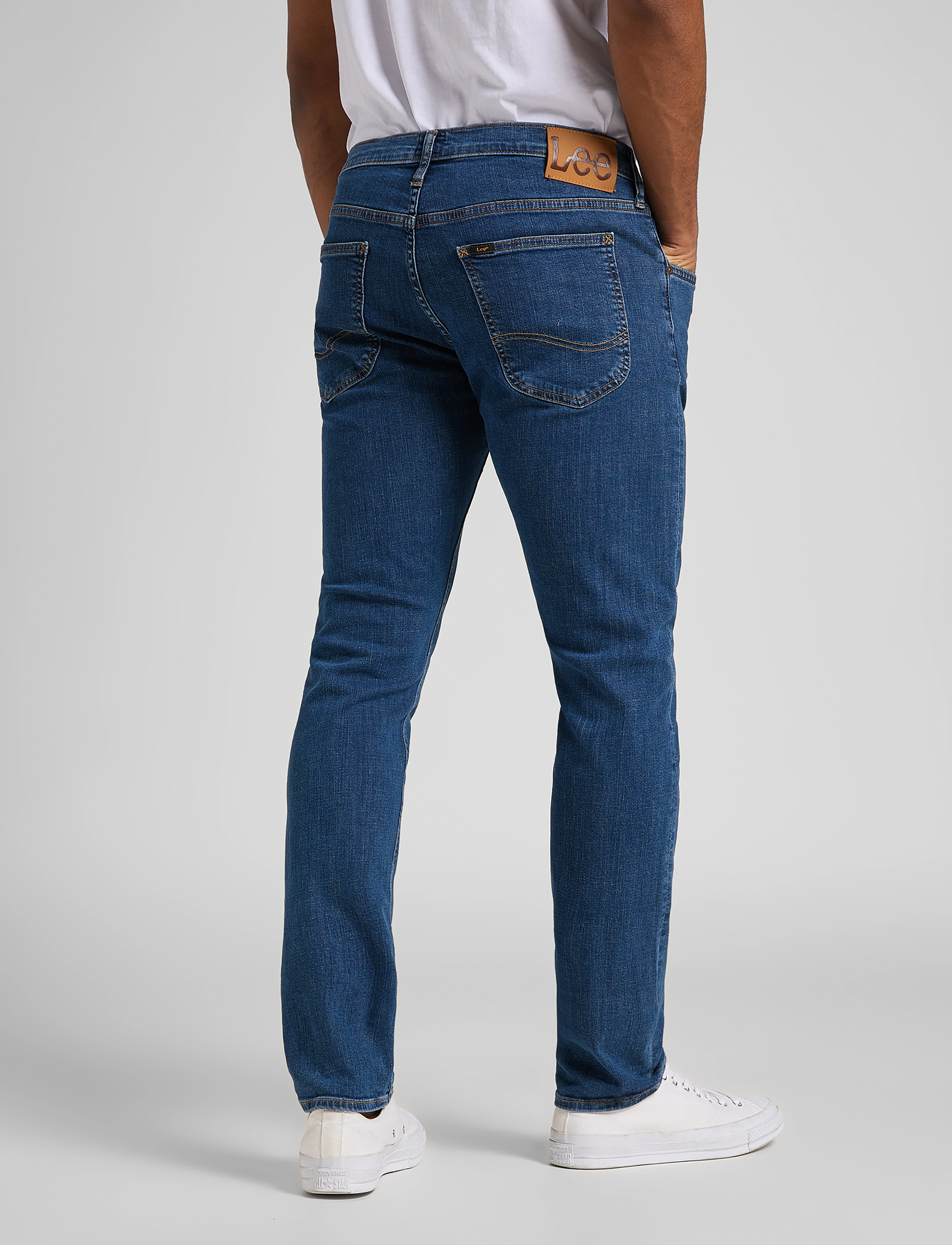 Lee Jeans - LUKE - tapered jeans - used aquin - 3