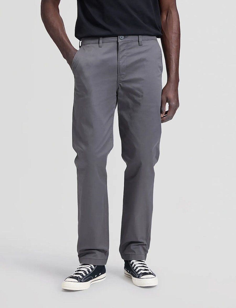 Lee Jeans - REGULAR CHINO - chino-püksid - static gray - 0