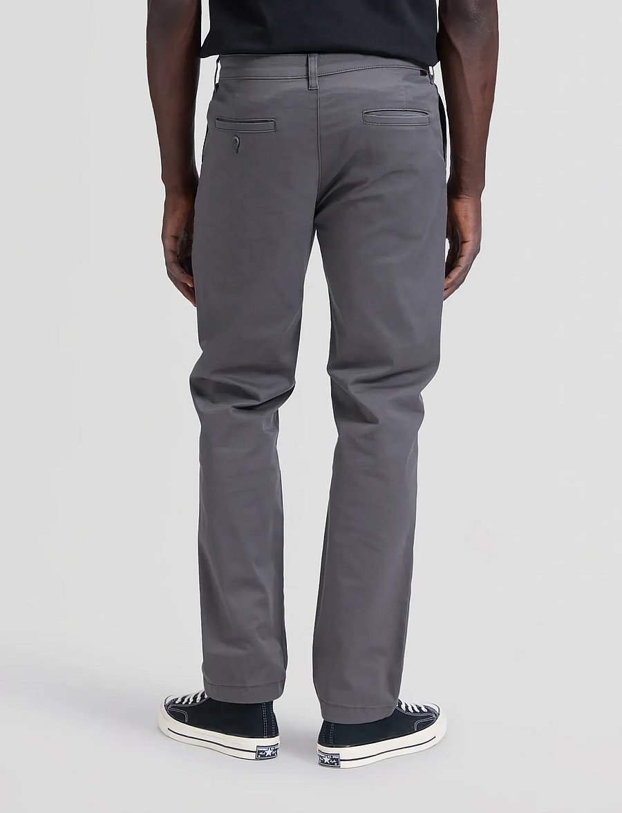 Lee Jeans - REGULAR CHINO - chino-püksid - static gray - 4