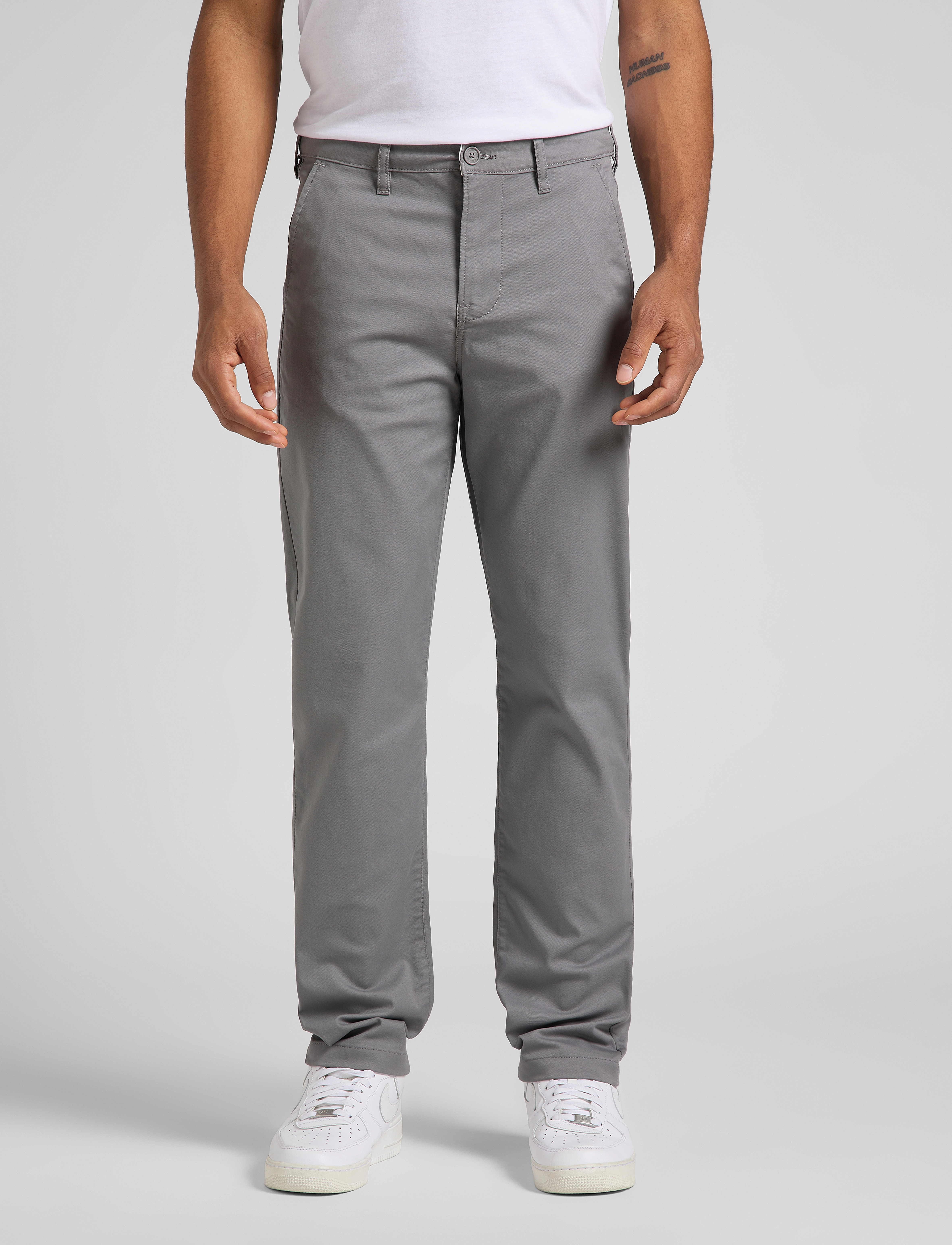 Lee Jeans - REGULAR CHINO - steel grey - 2