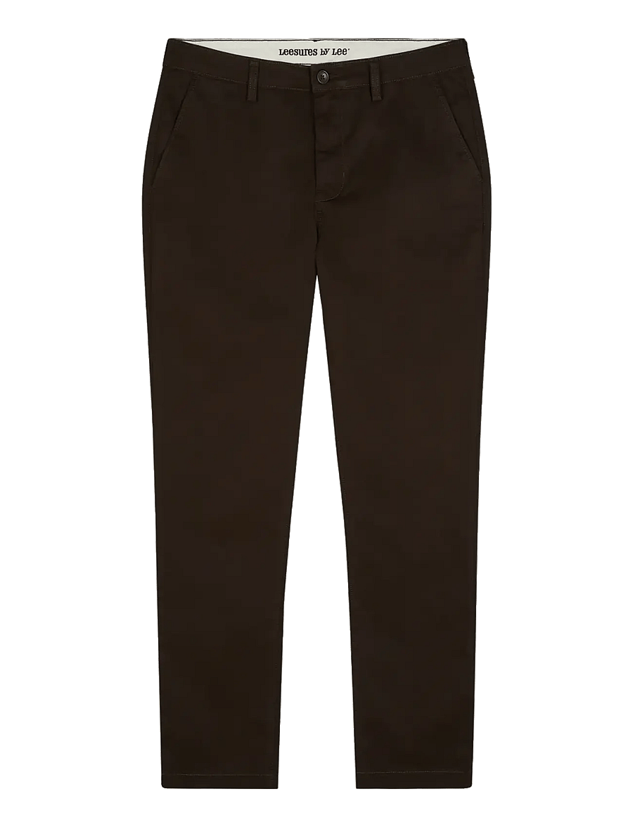 Lee Jeans - SLIM CHINO - chocolate torte - 1
