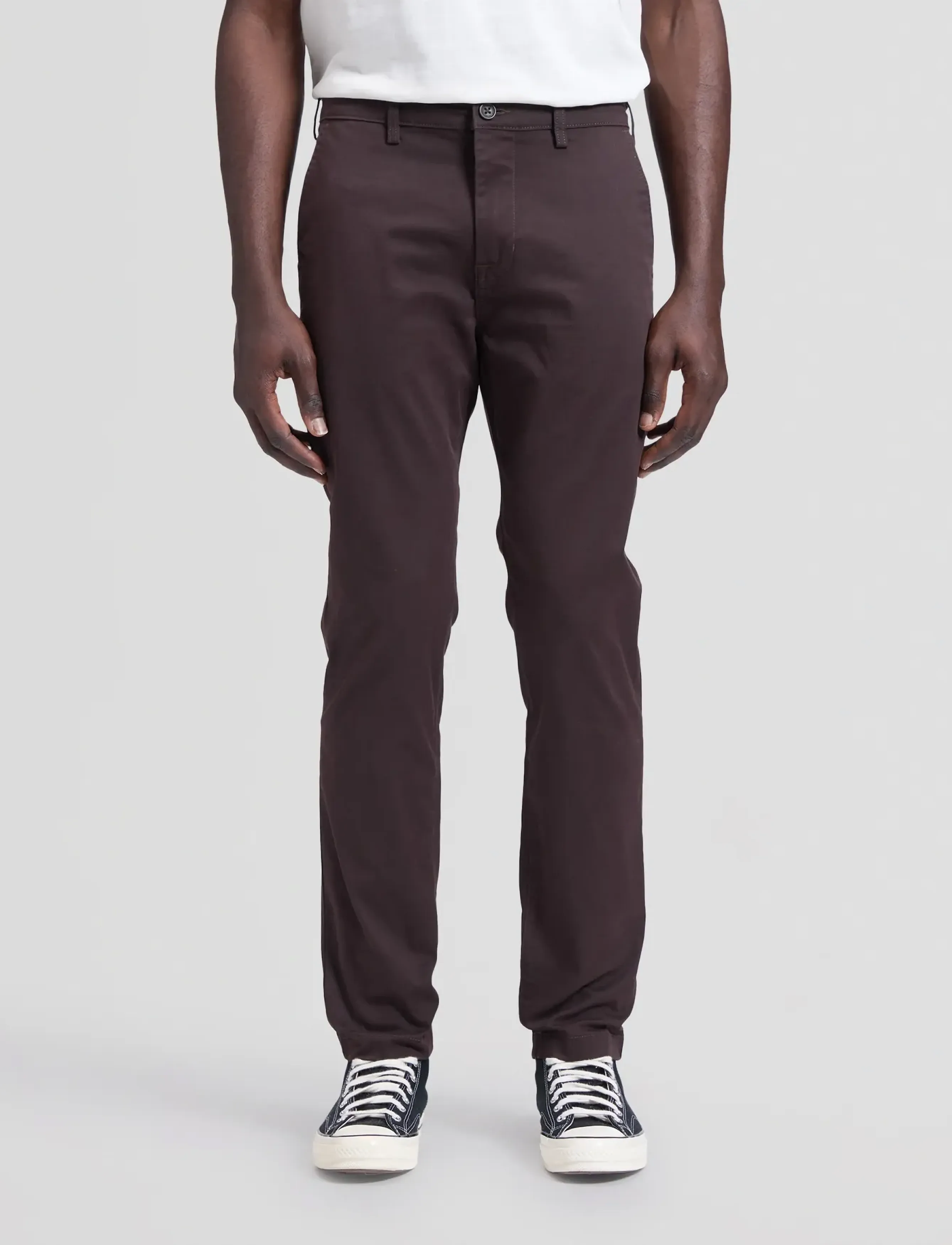 Lee Jeans SLIM CHINO - Clothing - CHOCOLATE TORTE / brown