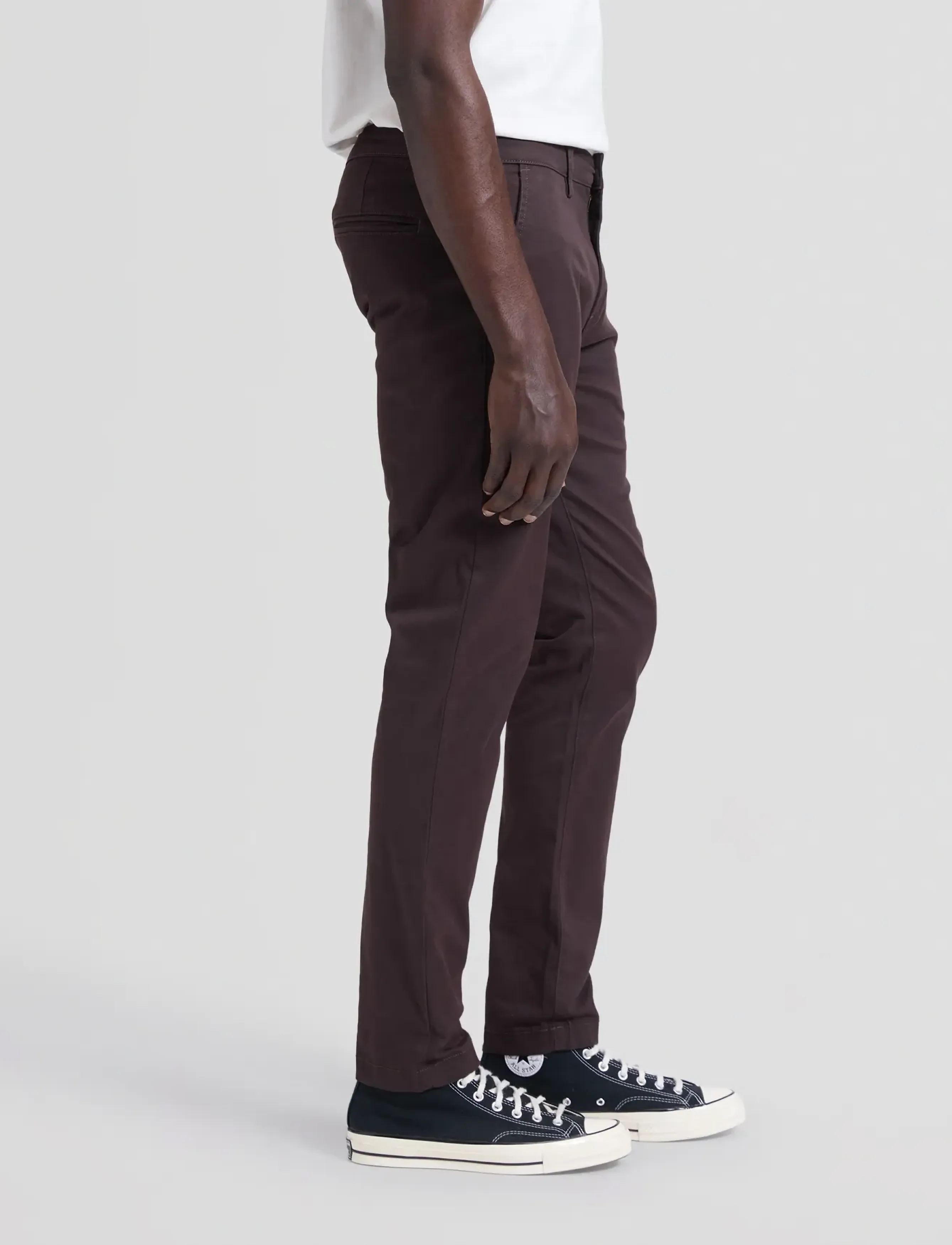 Lee Jeans - SLIM CHINO - chocolate torte - 4