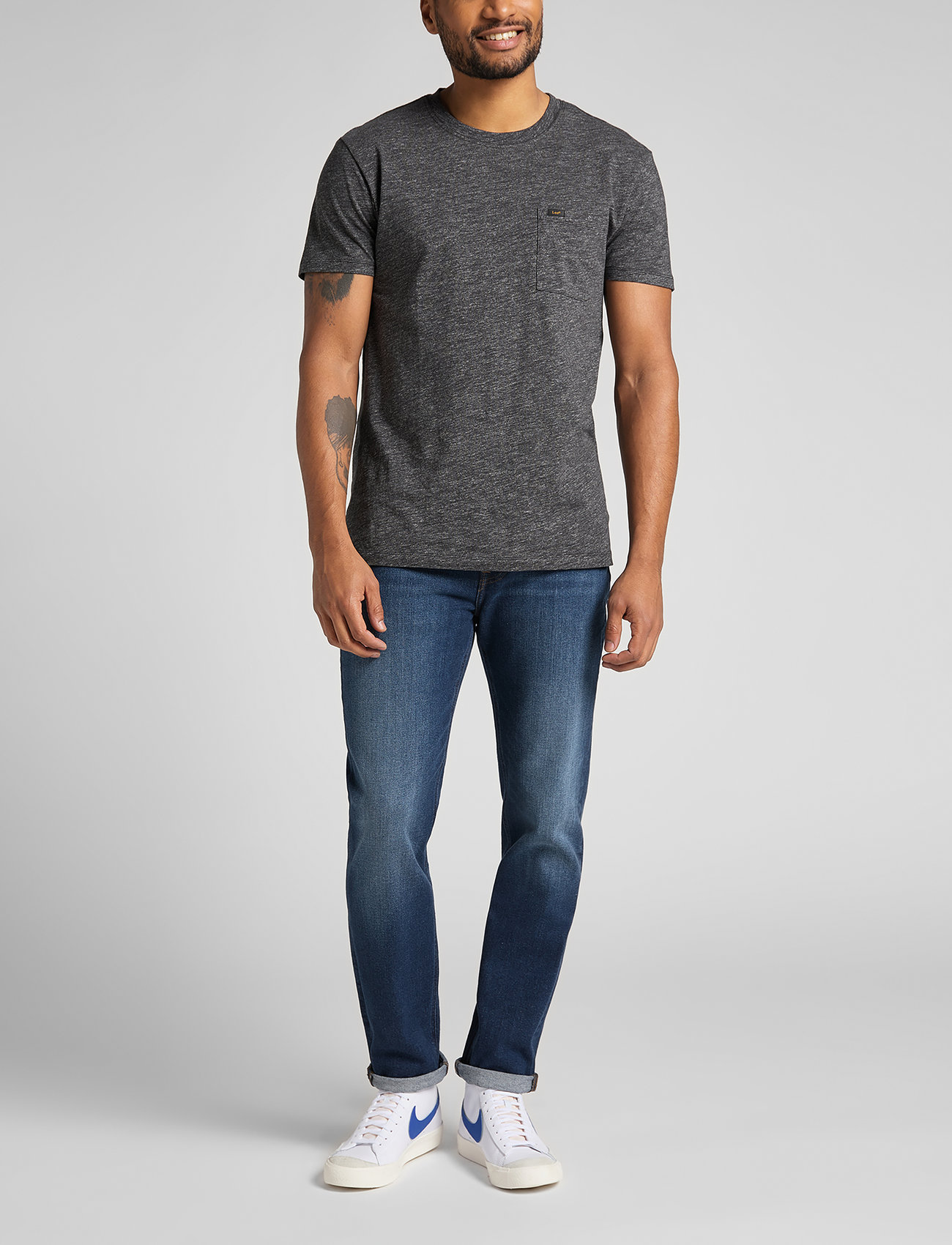 Lee Jeans - AUSTIN - tapered jeans - dark diamond - 0